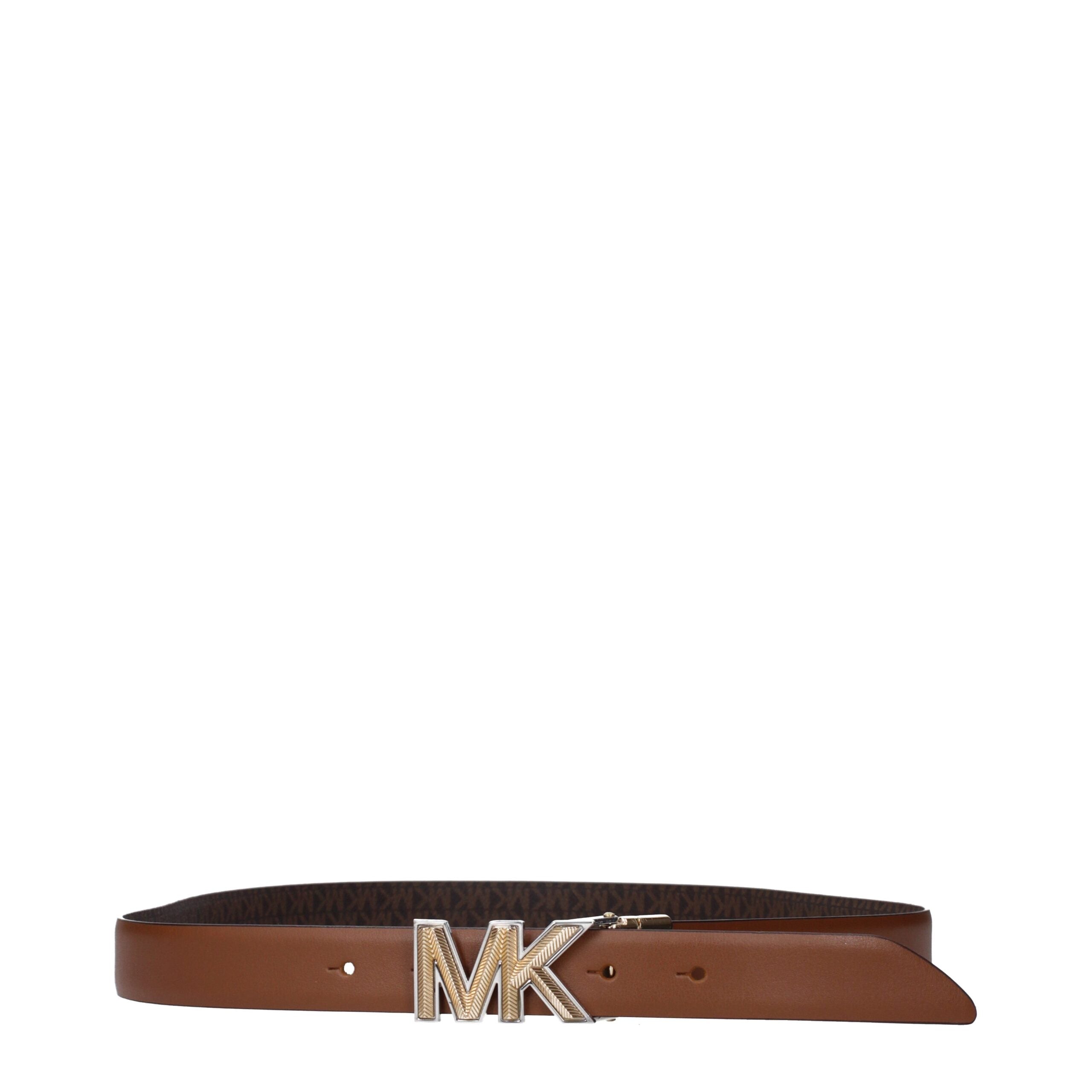 Michael Kors Brown Fabric Belt