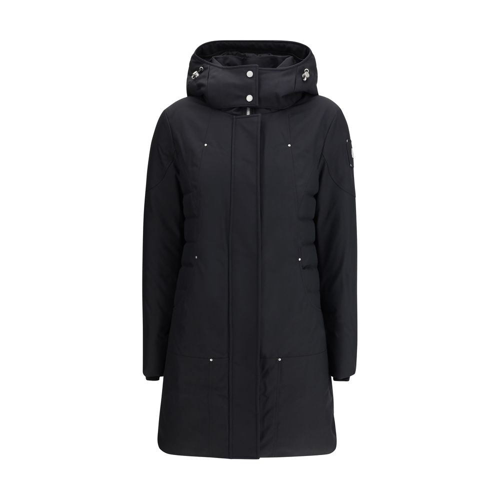 Moose Knuckles Black Polyester Parka