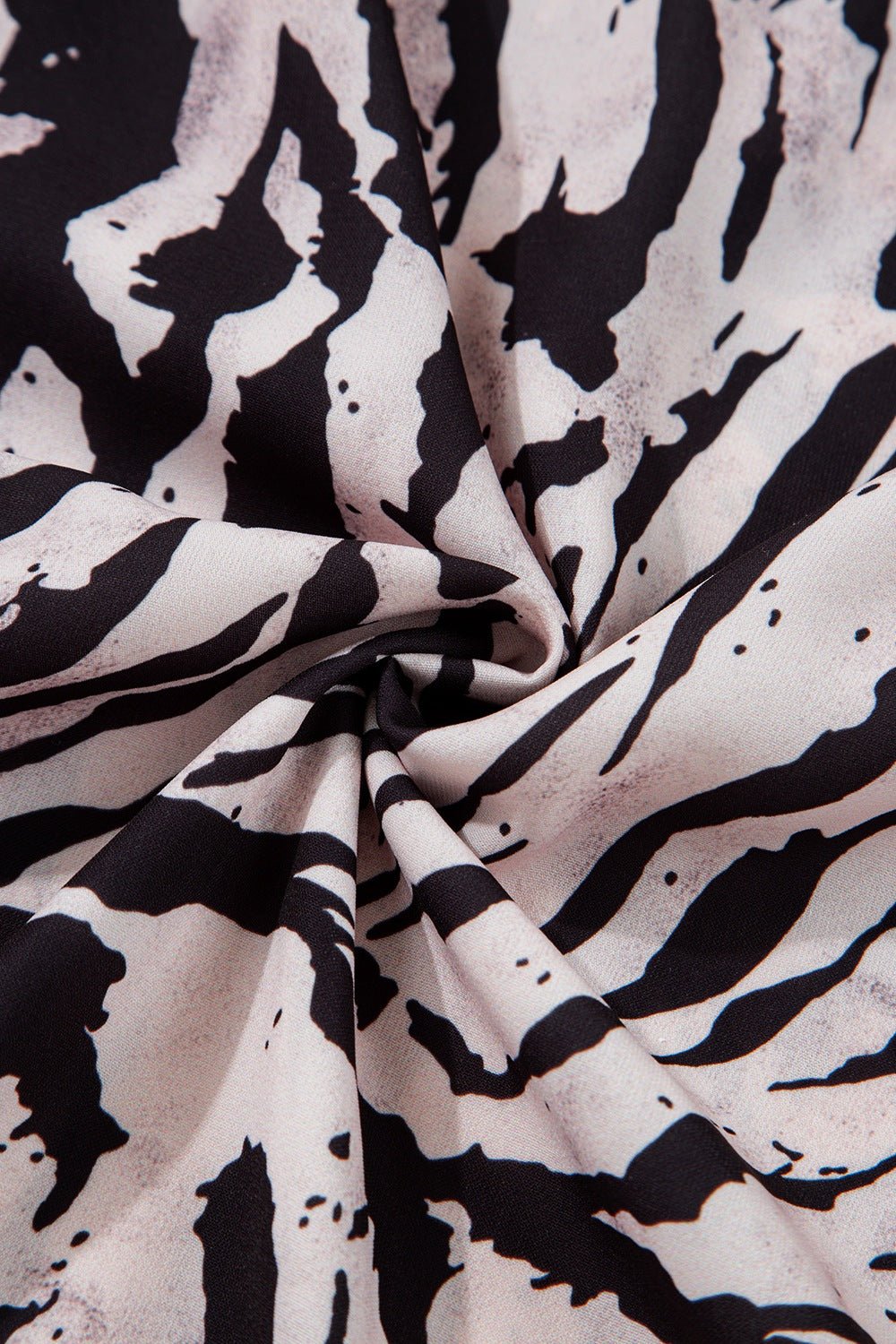 Abstract Print Tie Back Maxi Cami Dress - Oh she Rose