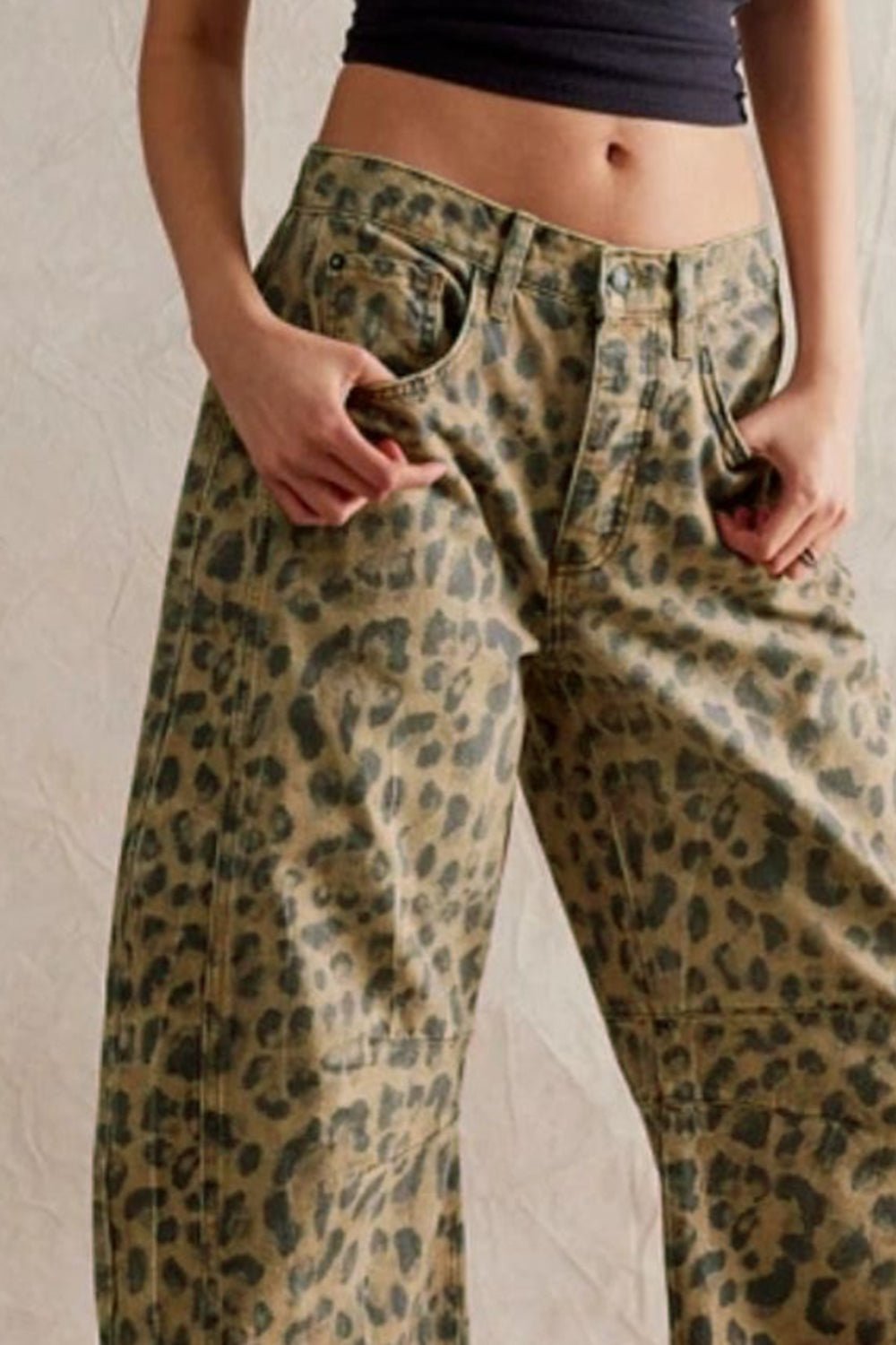 Barrel Leg Jeans - Oh she Rose
