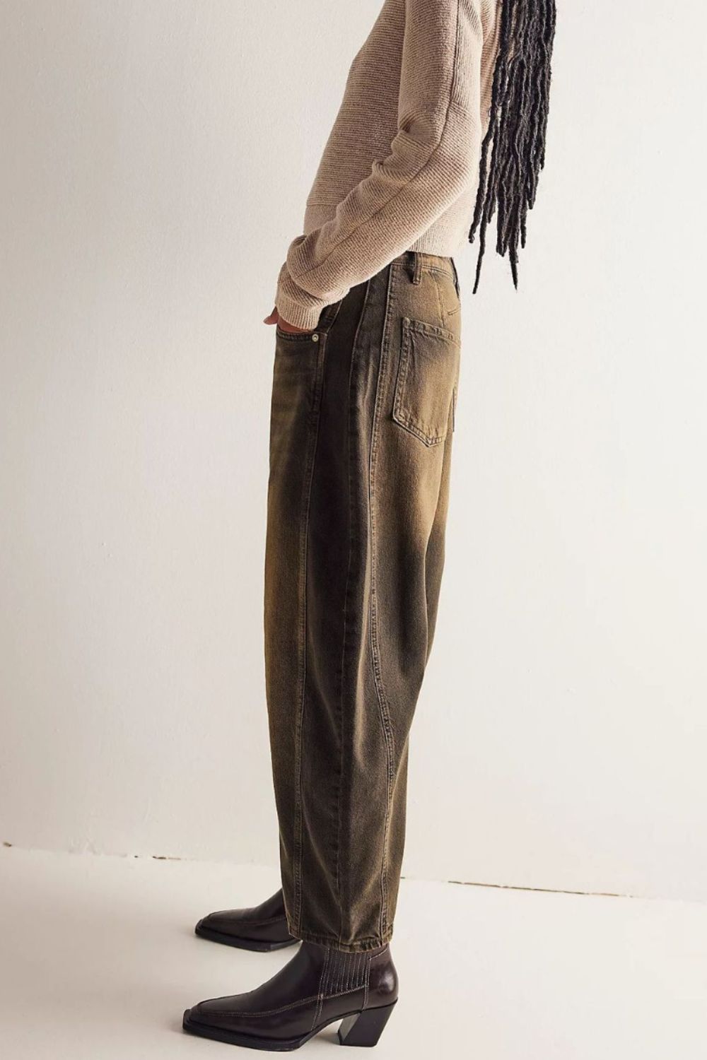 Barrel Leg Jeans - Oh she Rose