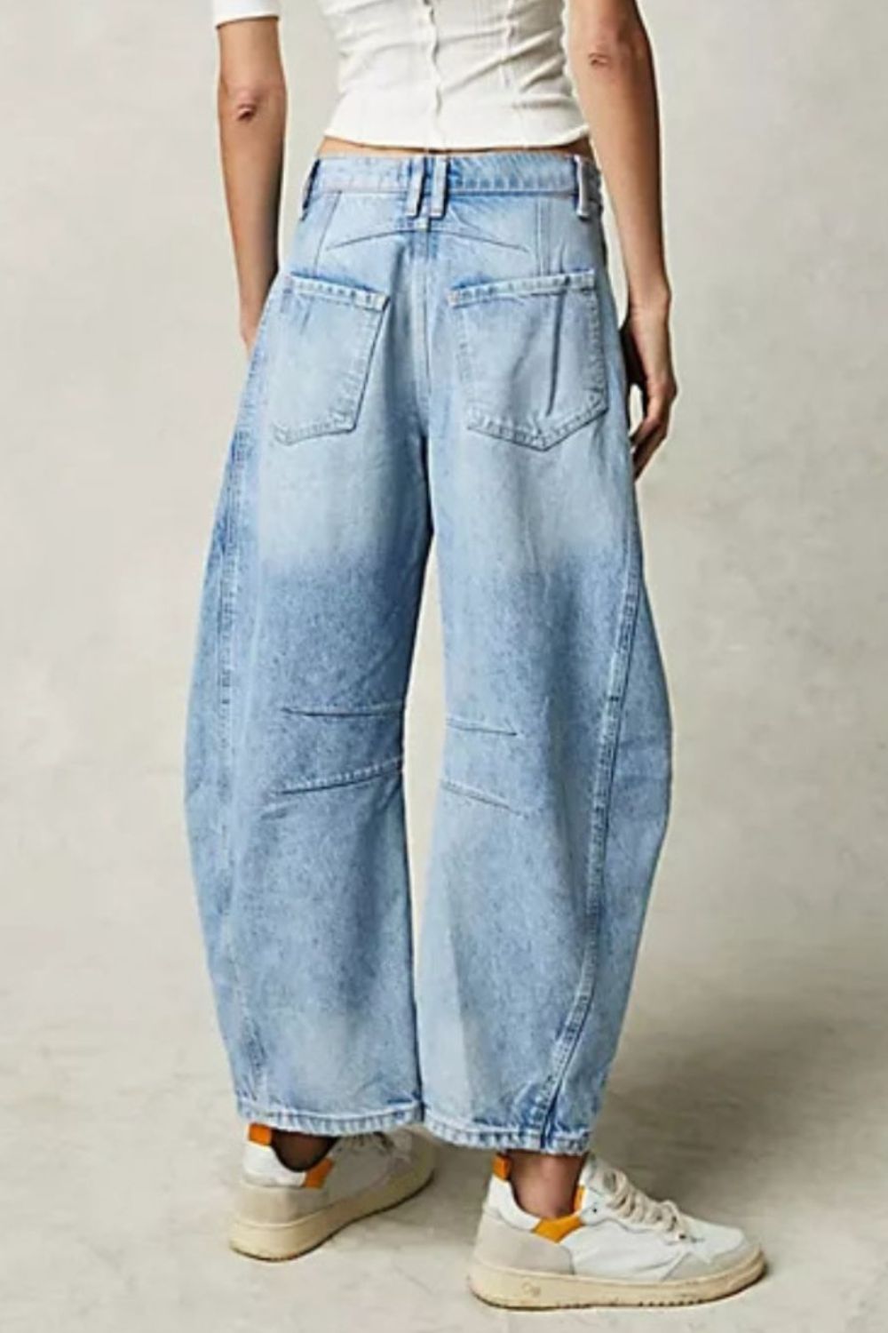 Barrel Leg Jeans - Oh she Rose