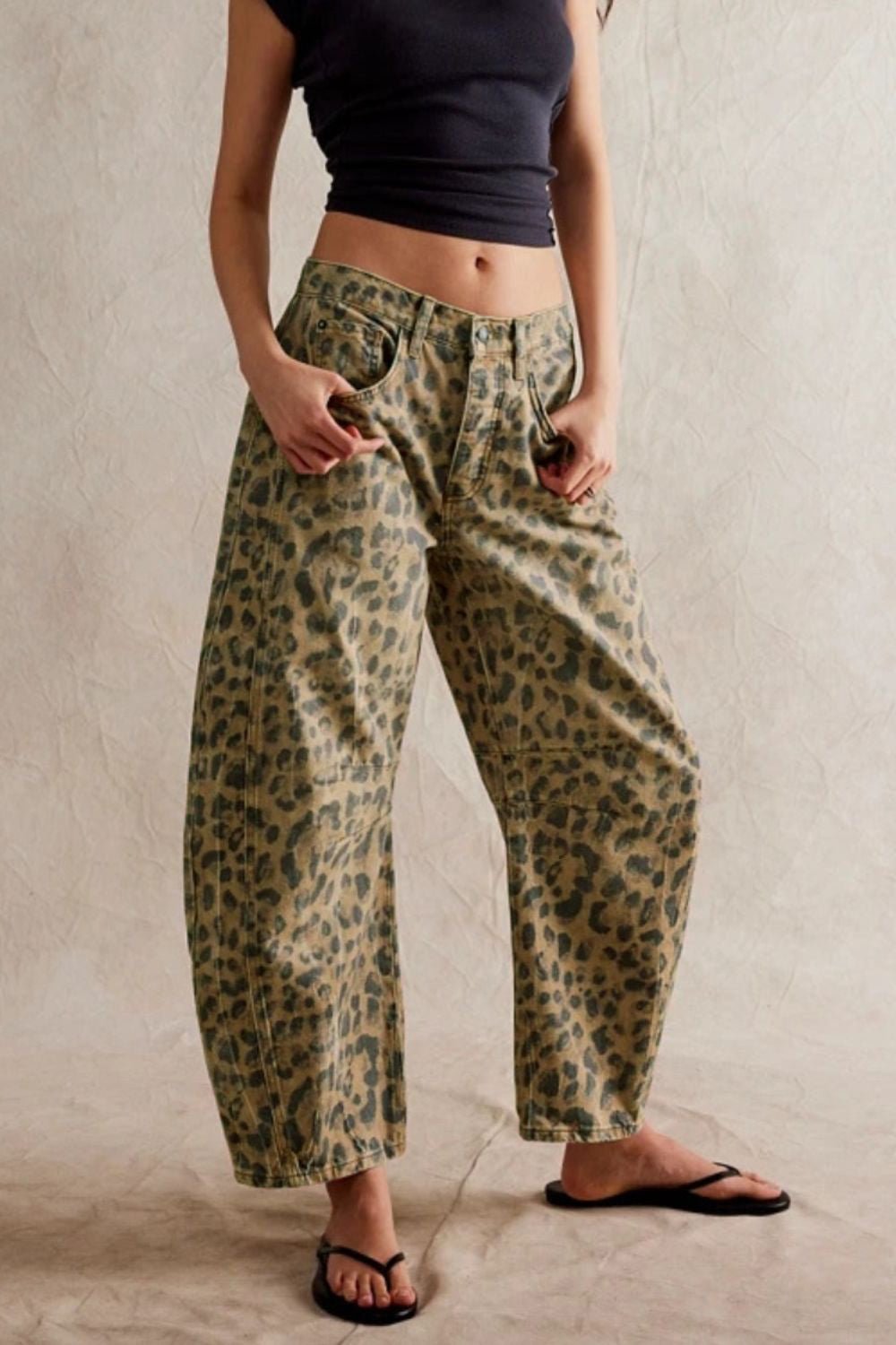 Barrel Leg Jeans - Oh she Rose