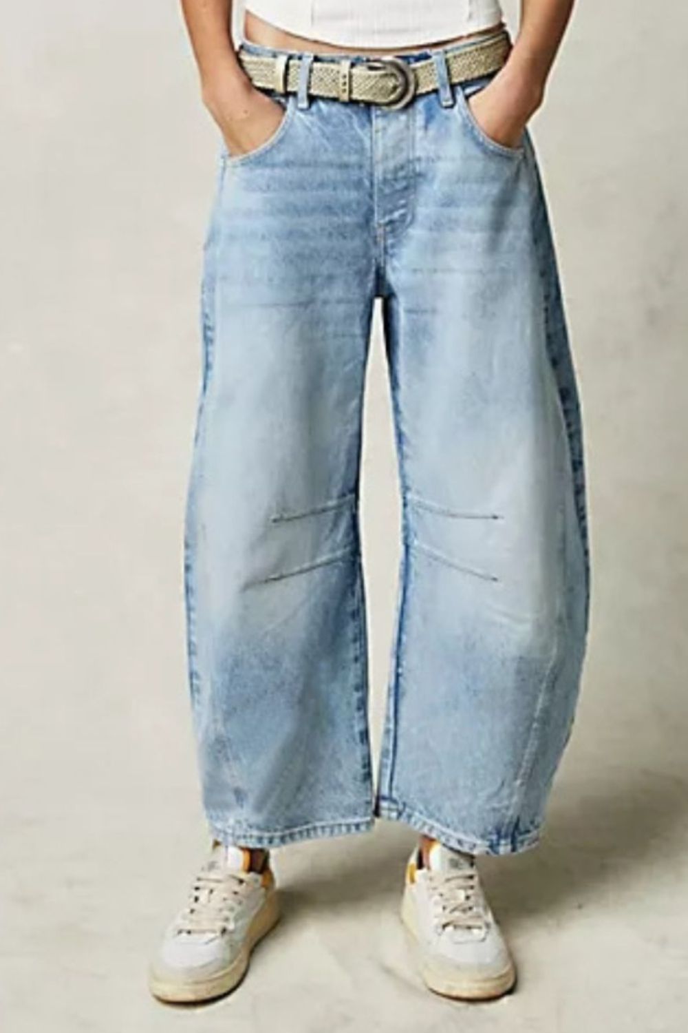 Barrel Leg Jeans - Oh she Rose