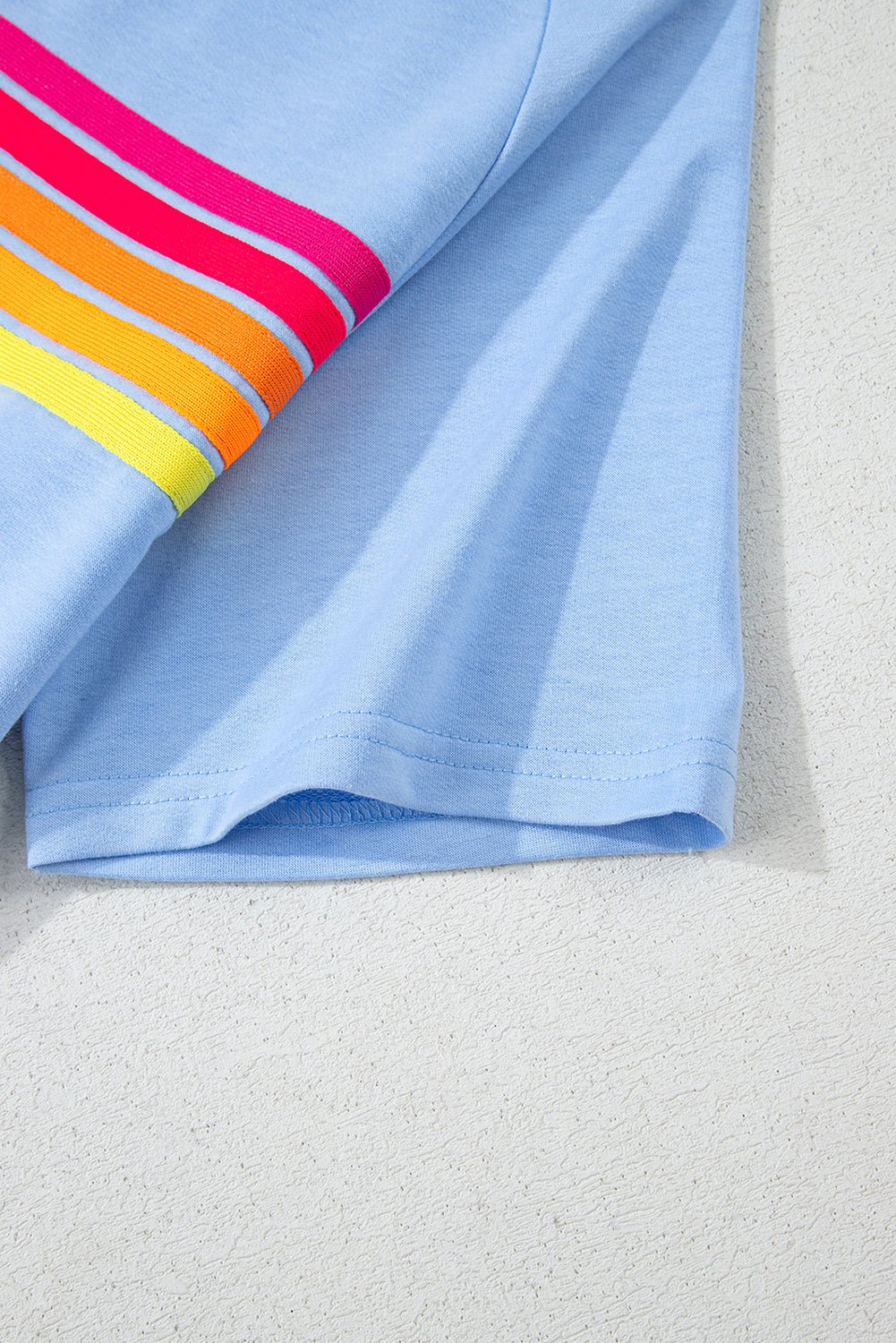 Bonbon Striped Tee - Oh she Rose