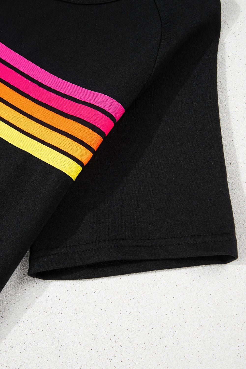 Bonbon Striped Tee - Oh she Rose