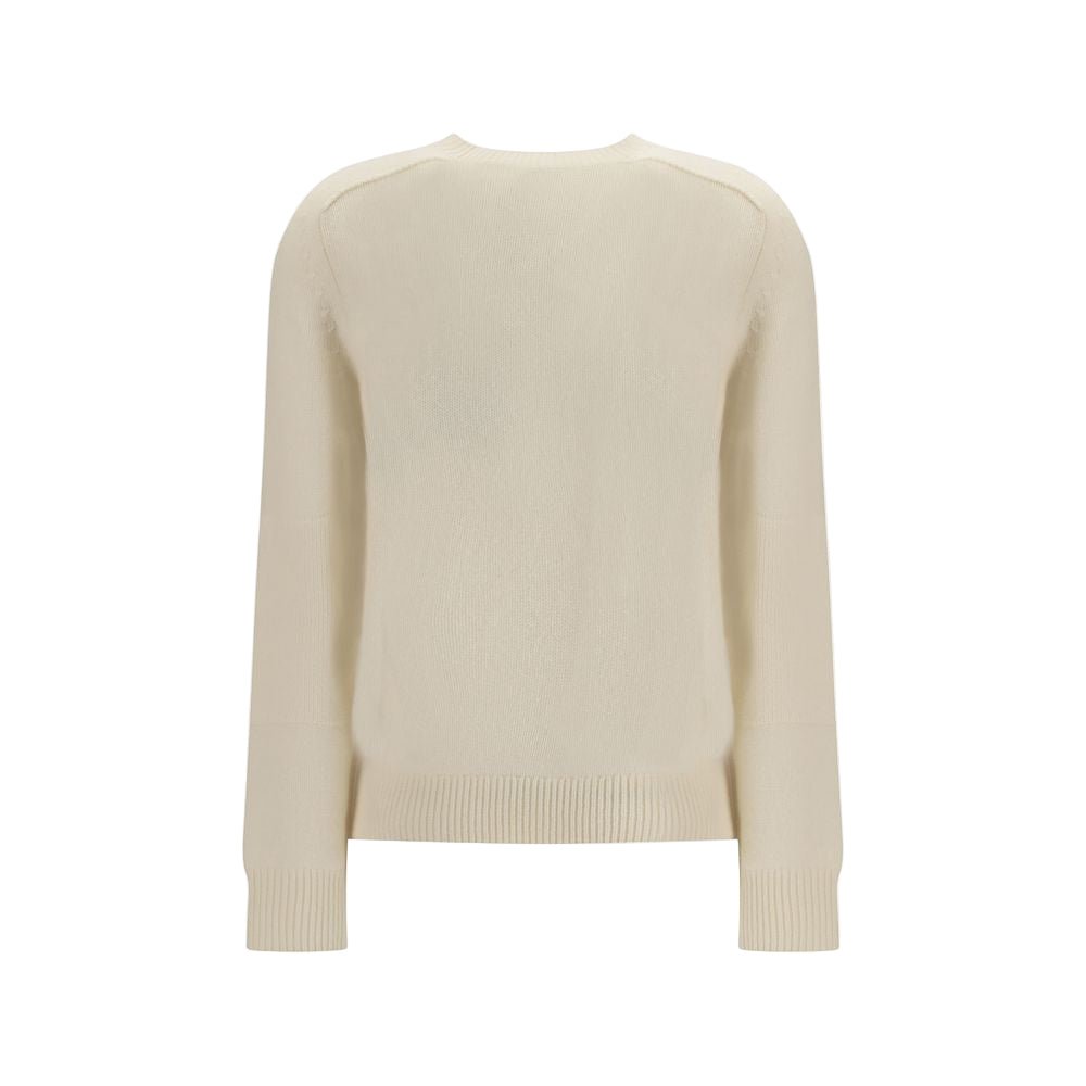 Burberry Cream Cashmere Cashmere Sweater - Oh she Rose