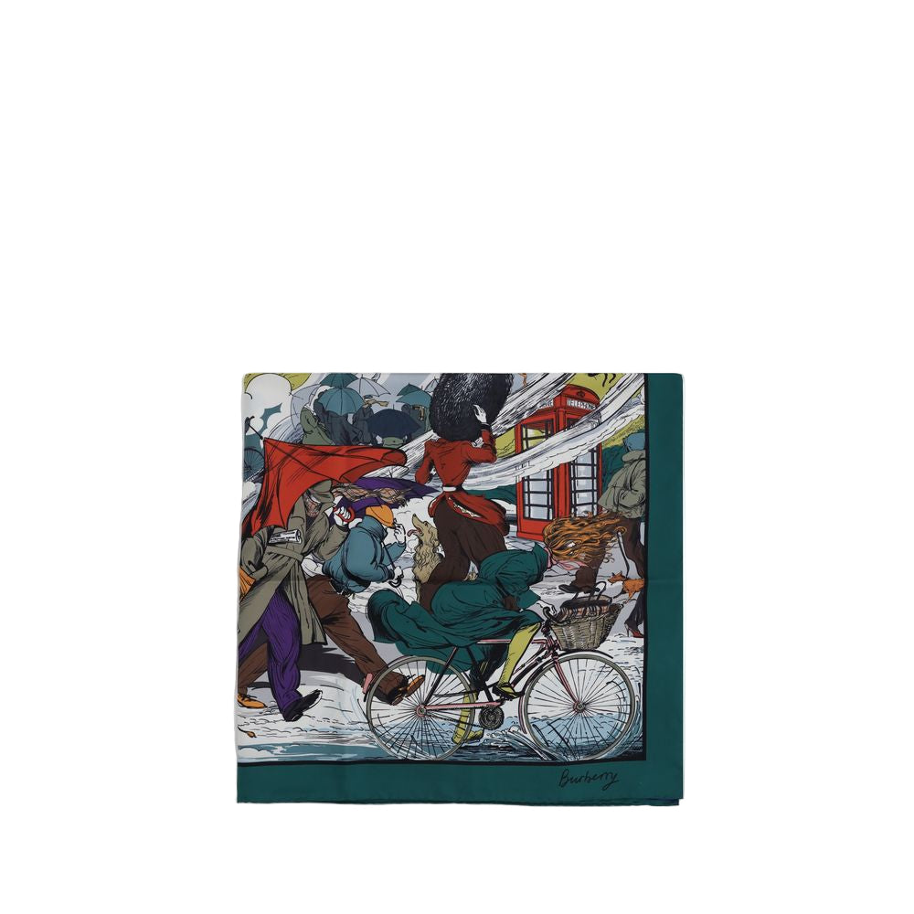 Burberry Multicolor Silk Scarf - Oh she Rose