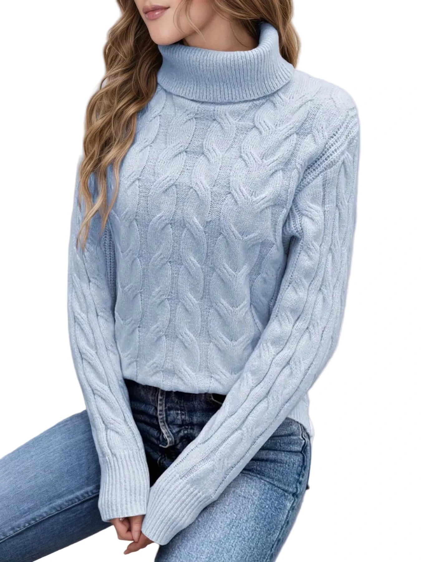 Cable Knit Sweater - Oh she Rose