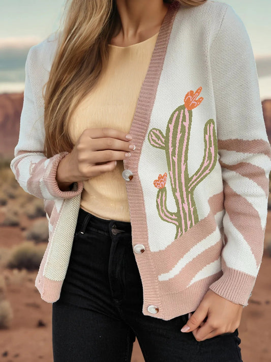 Cactus Cutie Cardigan - Oh she Rose