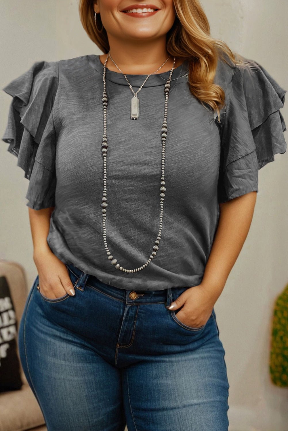 Don't Fight the Ruffle - Oh she Rose