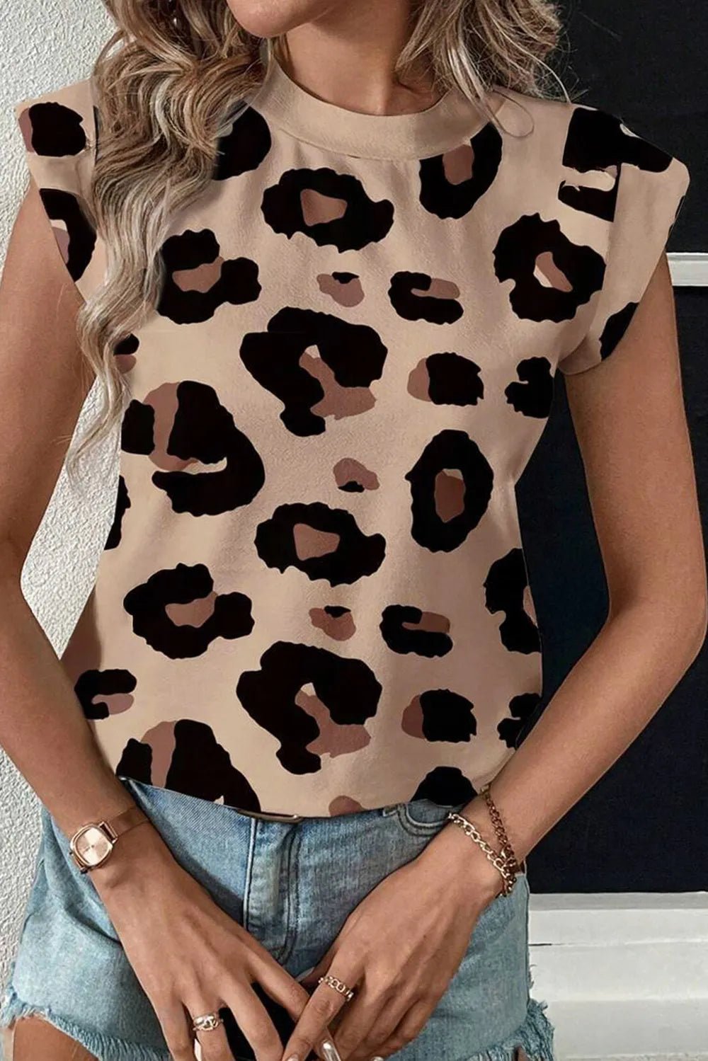 Fierce and Flawless Cap Sleeve Tee - Oh she Rose