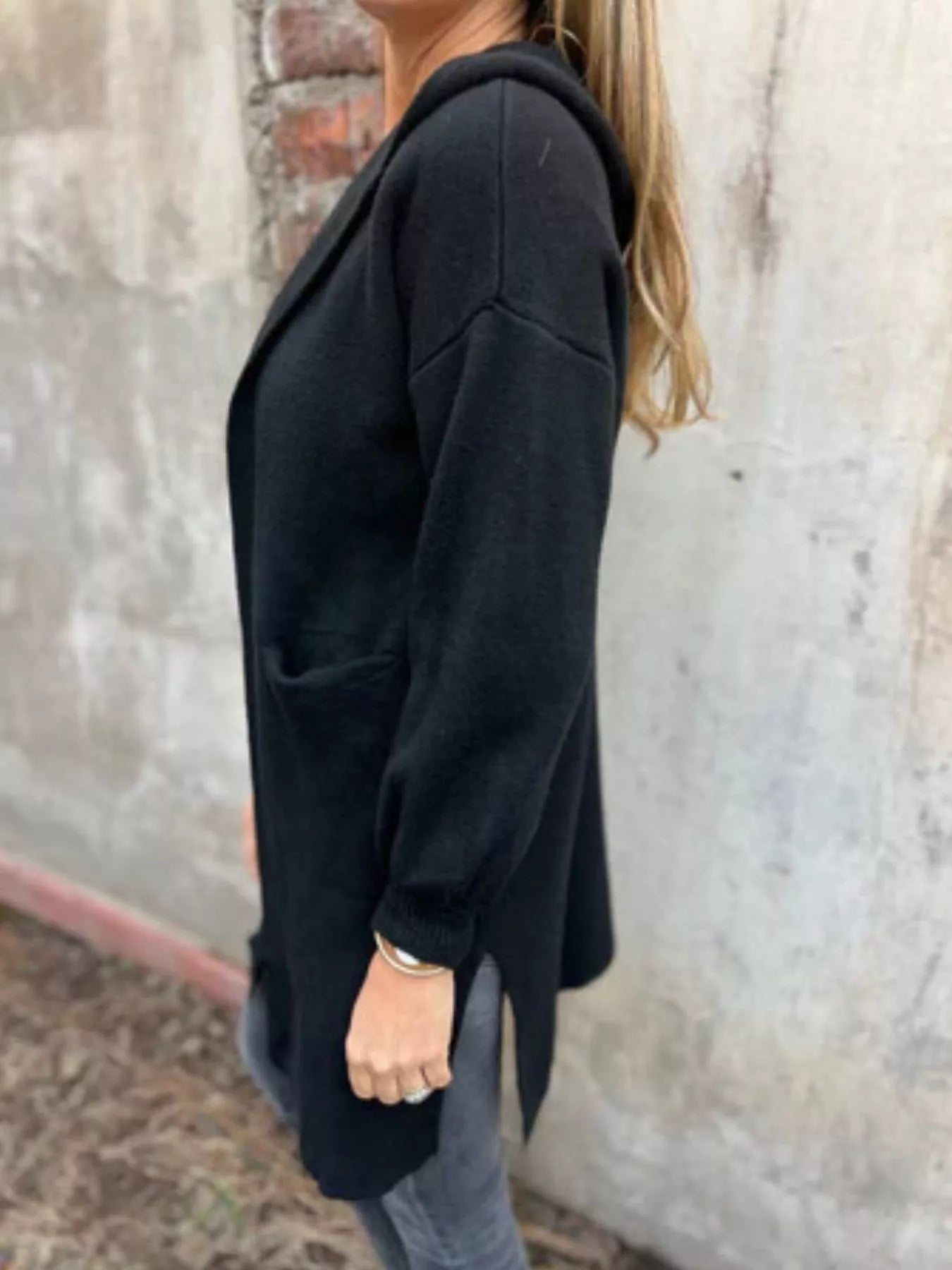 Hooded Cardigan - Oh she Rose