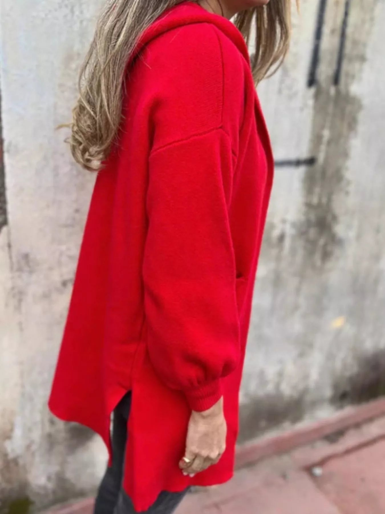 Hooded Cardigan - Oh she Rose