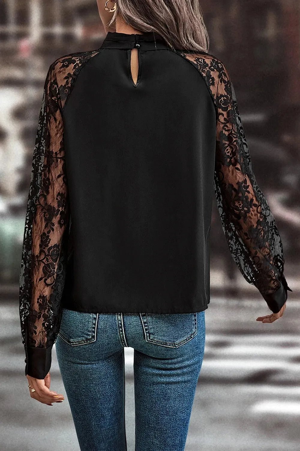 Lace to Meet You Blouse - Oh she Rose