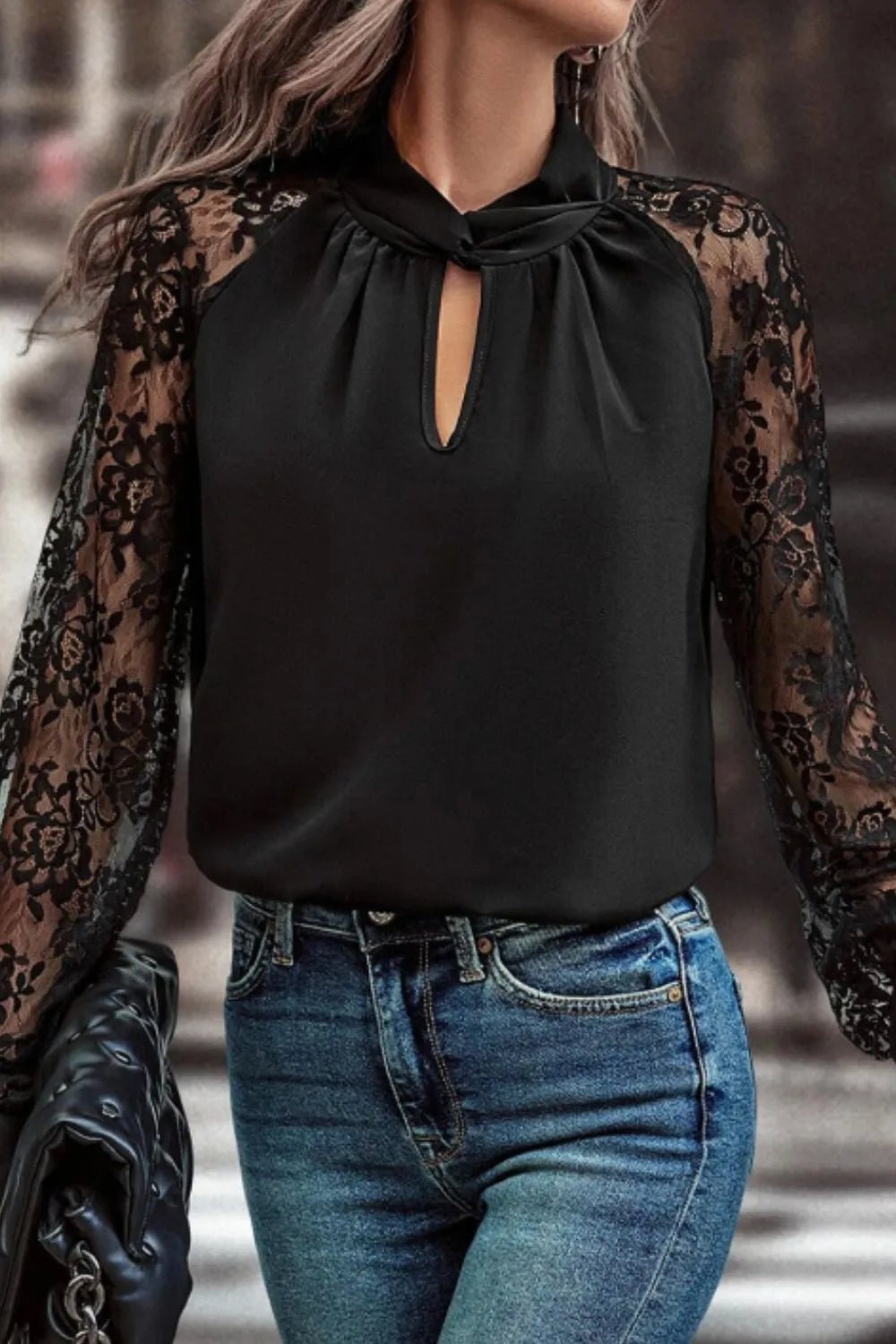 Lace to Meet You Blouse - Oh she Rose