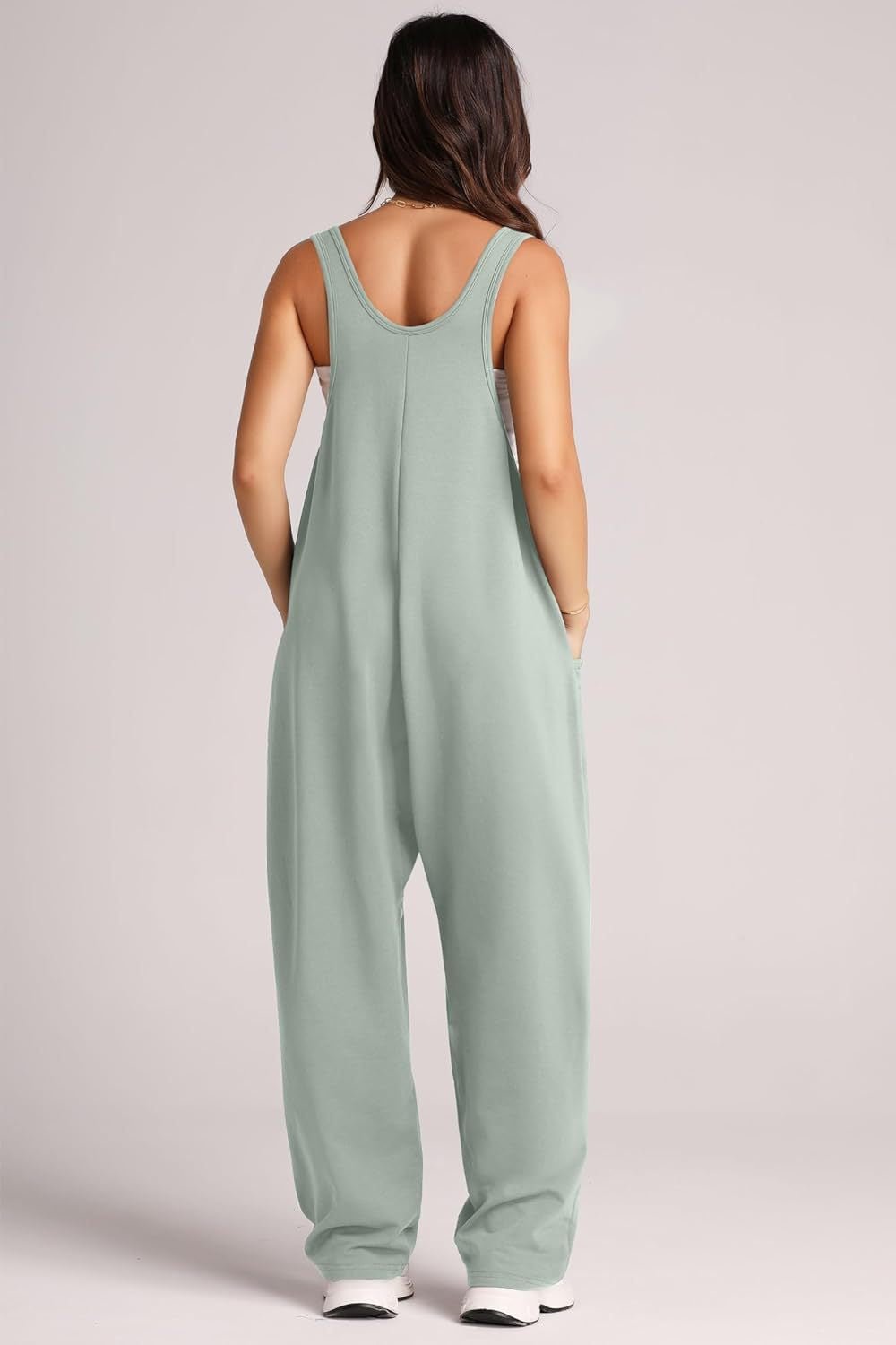 Lovelet V - Neck Wide Strap Overalls - Oh she Rose
