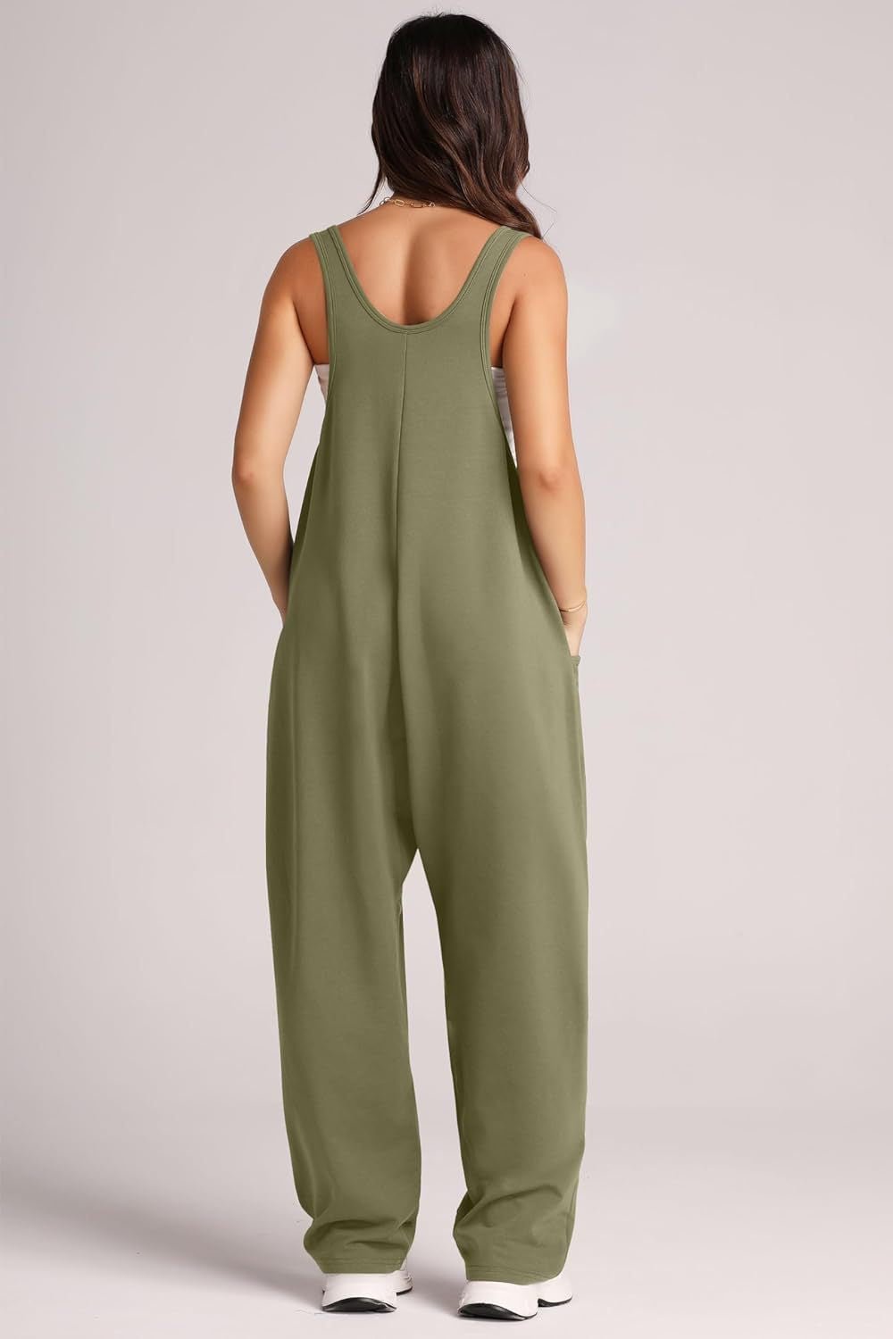 Lovelet V - Neck Wide Strap Overalls - Oh she Rose