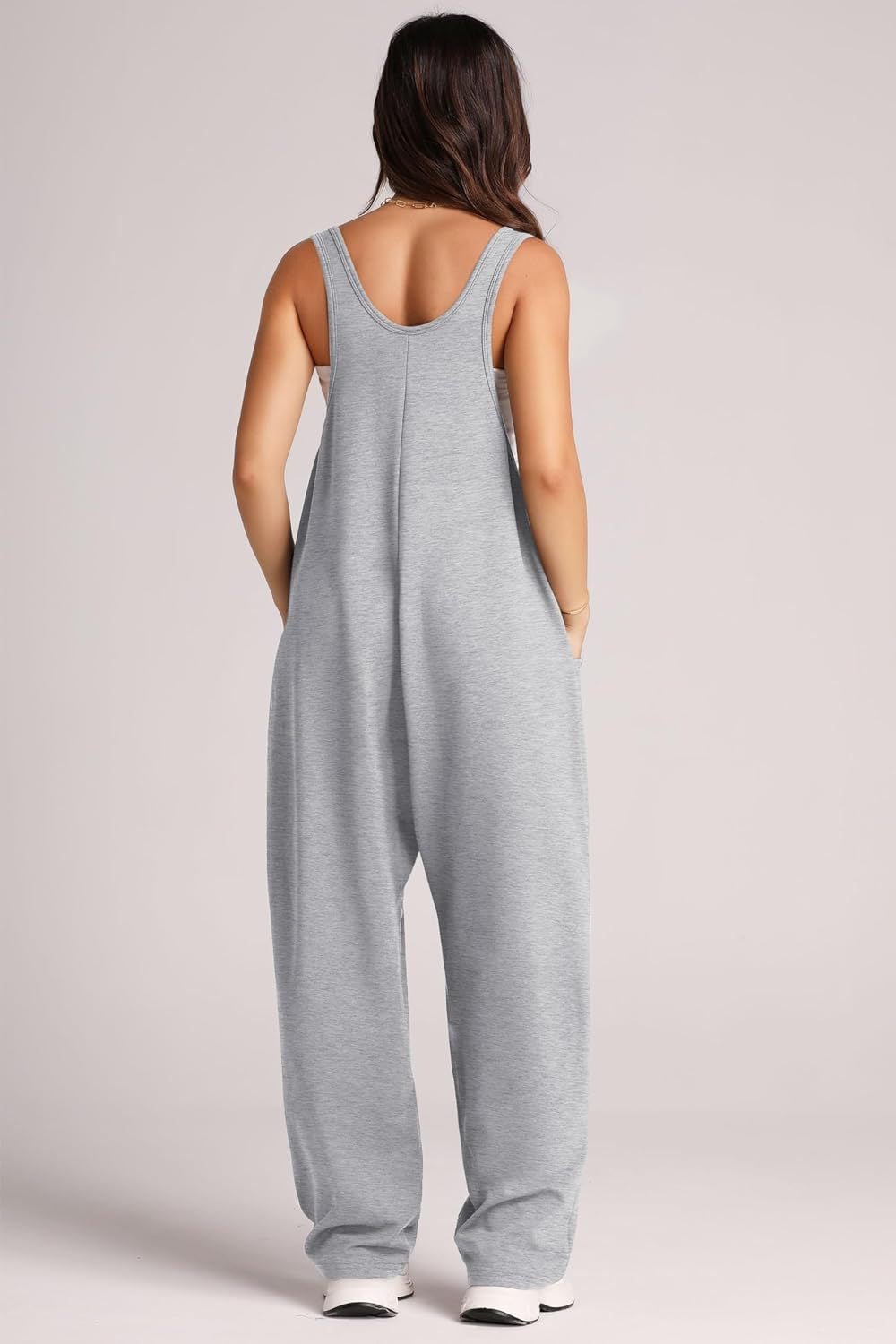 Lovelet V - Neck Wide Strap Overalls - Oh she Rose
