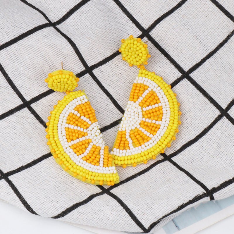 Orange You Sweet Earrings - Oh she Rose