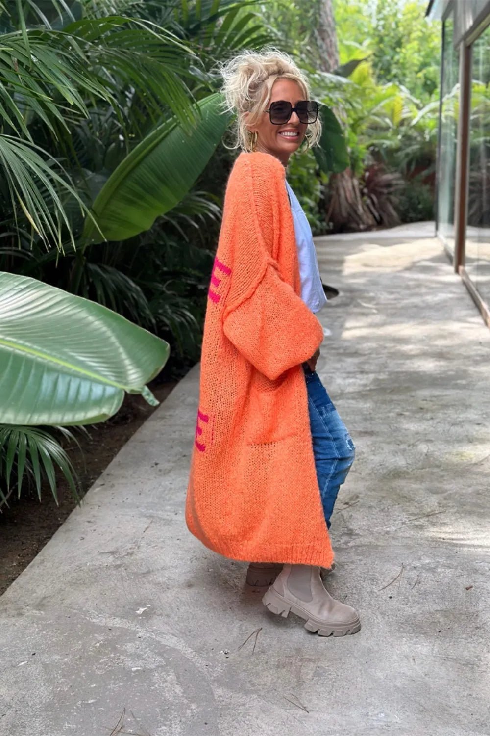 Peace and Love Duster - Oh she Rose