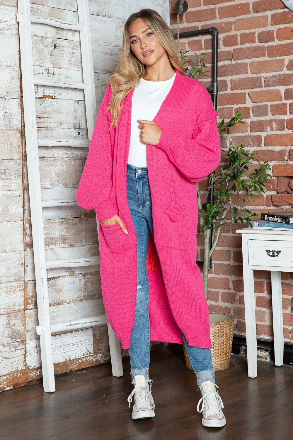 Peace and Love Duster - Oh she Rose