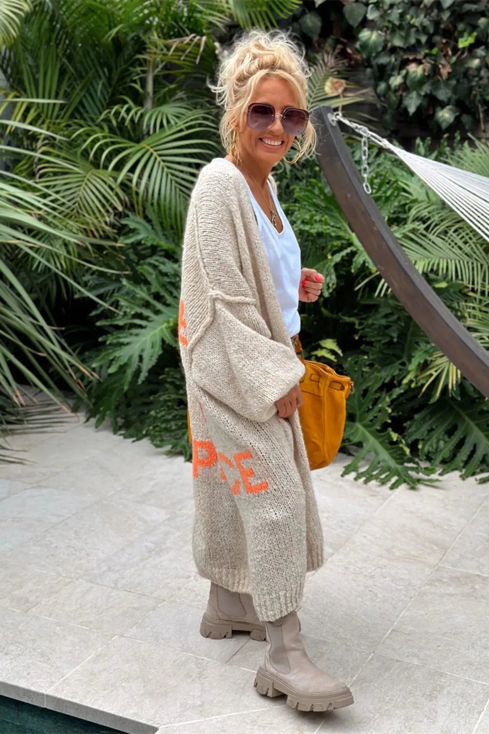 Peace and Love Duster - Oh she Rose
