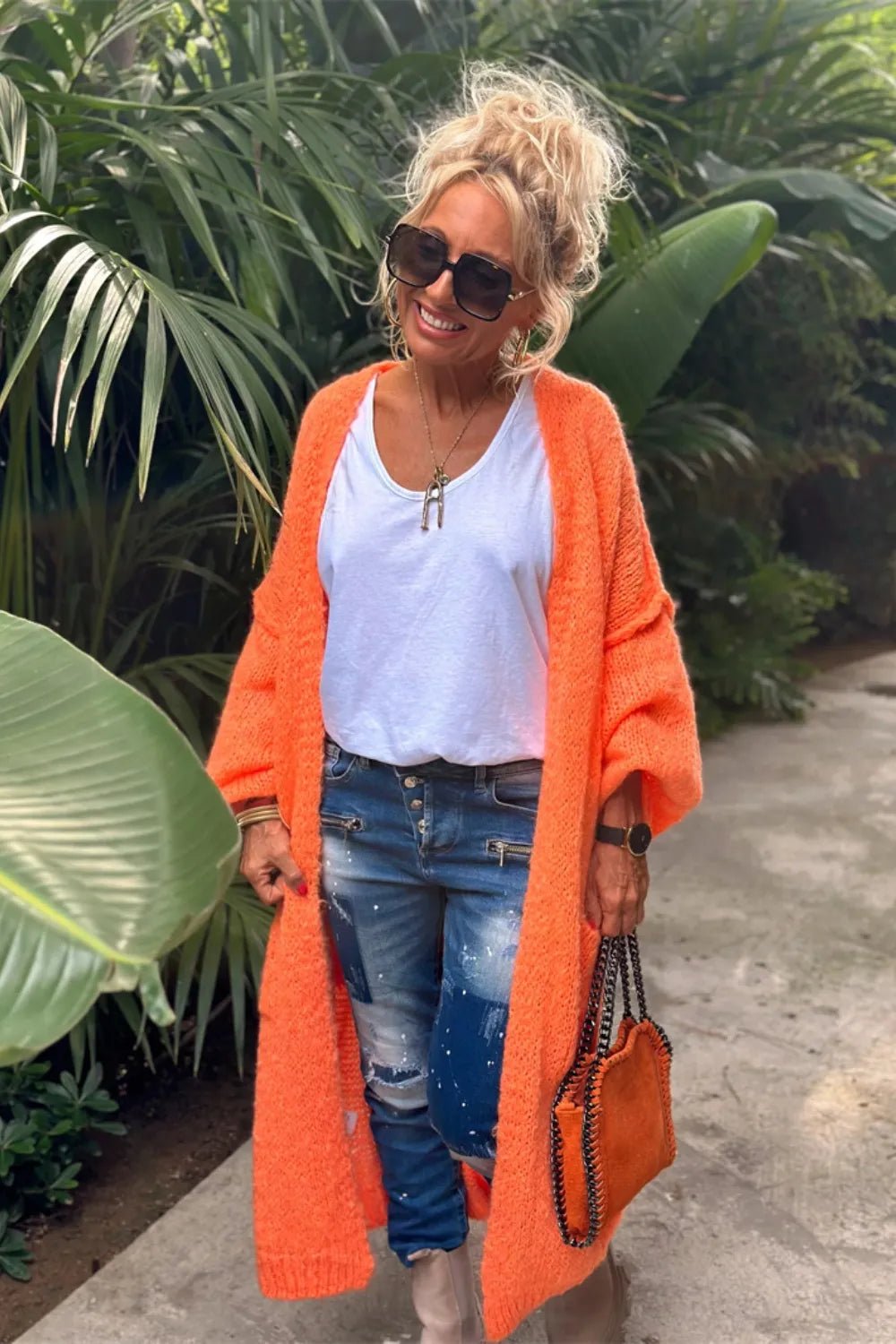 Peace and Love Duster - Oh she Rose