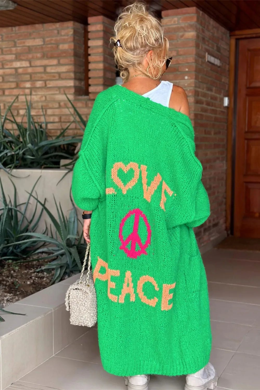 Peace and Love Duster - Oh she Rose