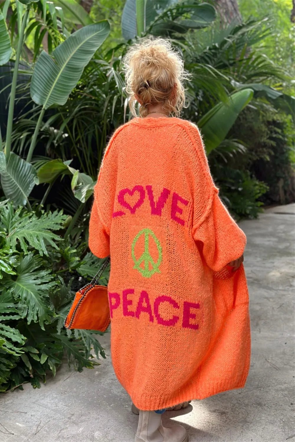Peace and Love Duster - Oh she Rose