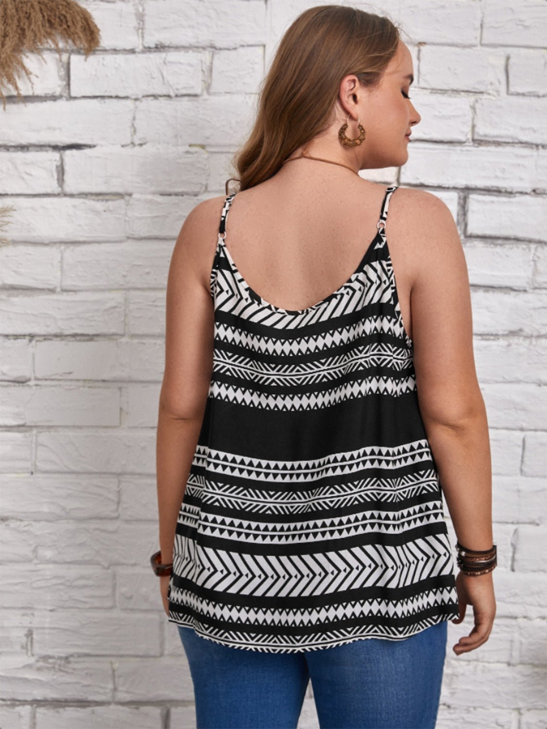 Plus Size Scoop Neck Cami - Oh she Rose
