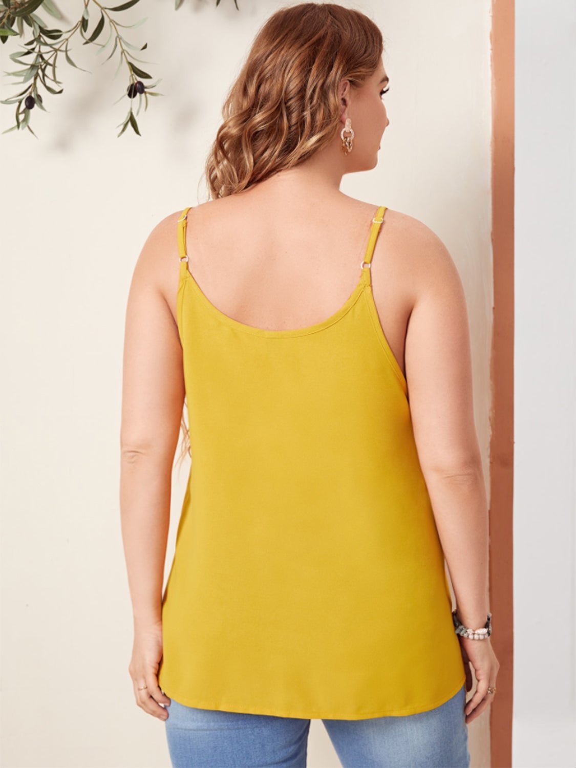 Plus Size Scoop Neck Cami - Oh she Rose