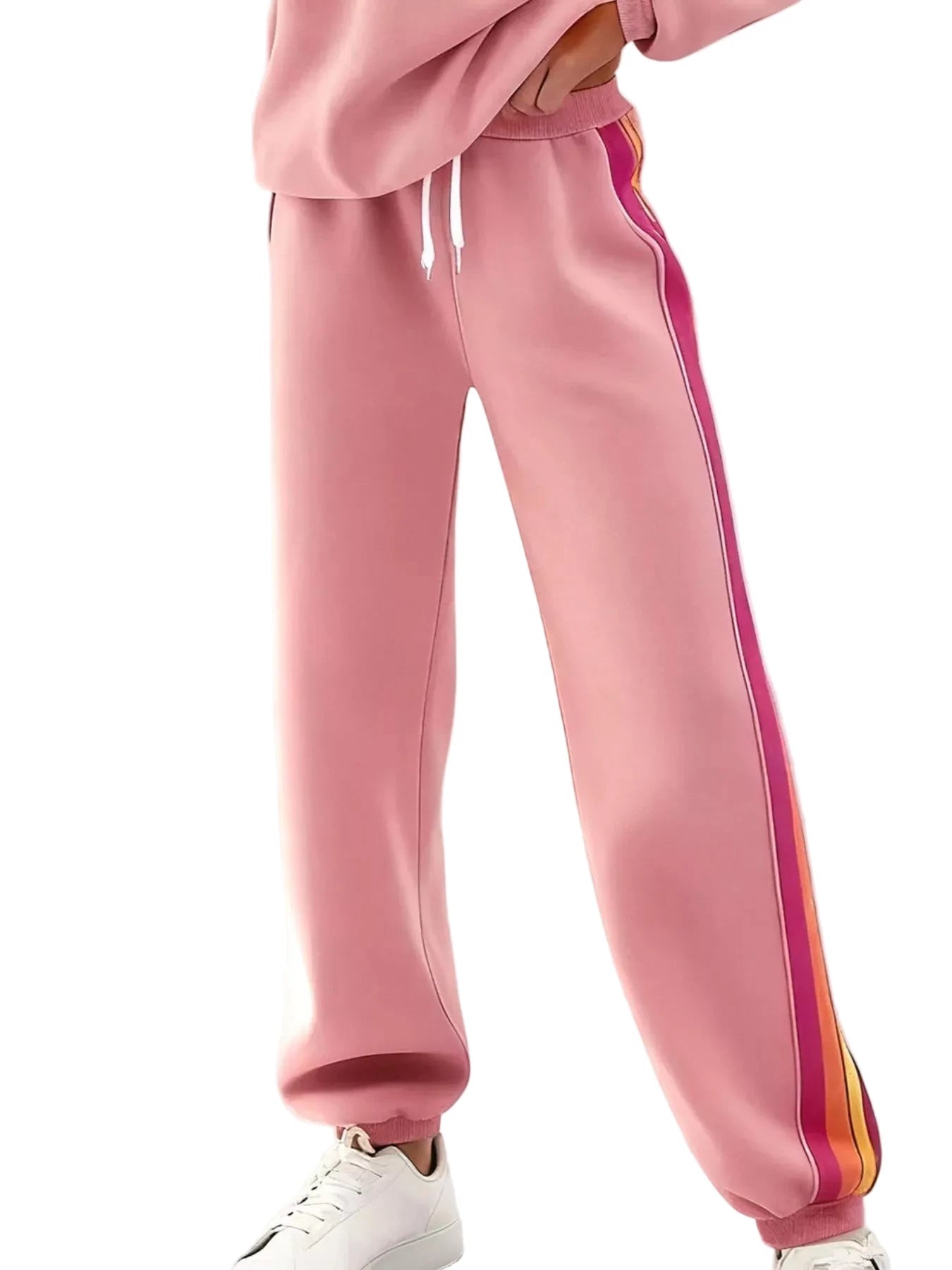Retro Stipe Lounge Set - Oh she Rose