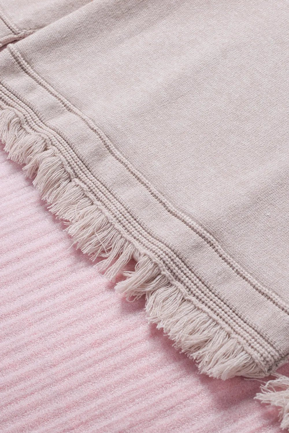 Seams and Dreams Fringe Sweater - Oh she Rose