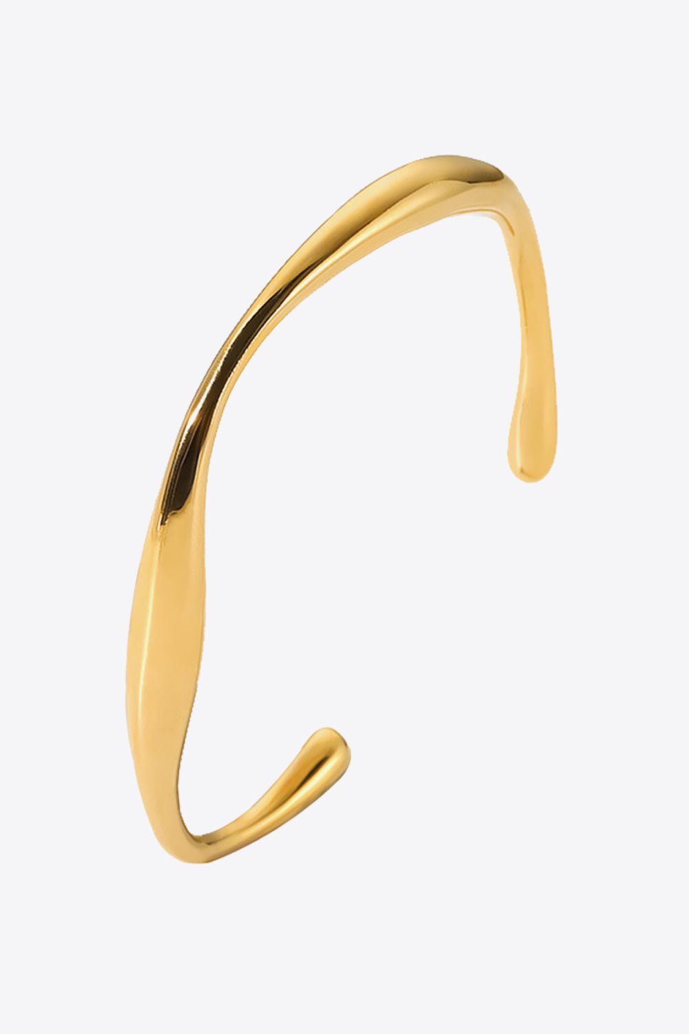 Stainless Steel Open Bracelet - Oh she Rose