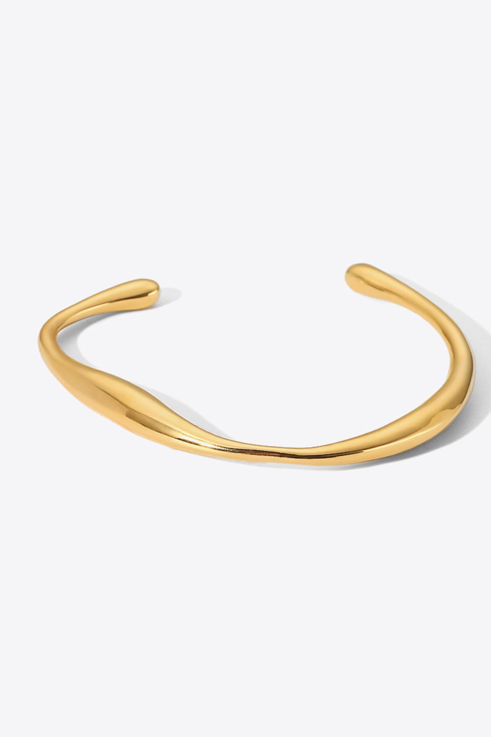 Stainless Steel Open Bracelet - Oh she Rose