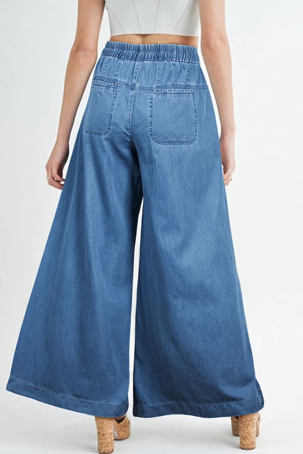 The Cassandra Wide Leg Jeans - Oh she Rose