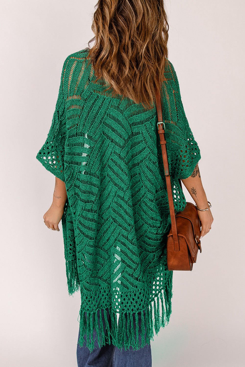 The Jackie Cardigan with Fringes - Oh she Rose