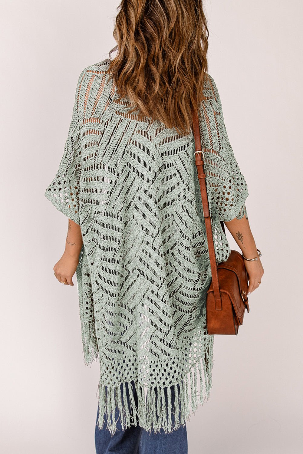 The Jackie Cardigan with Fringes - Oh she Rose