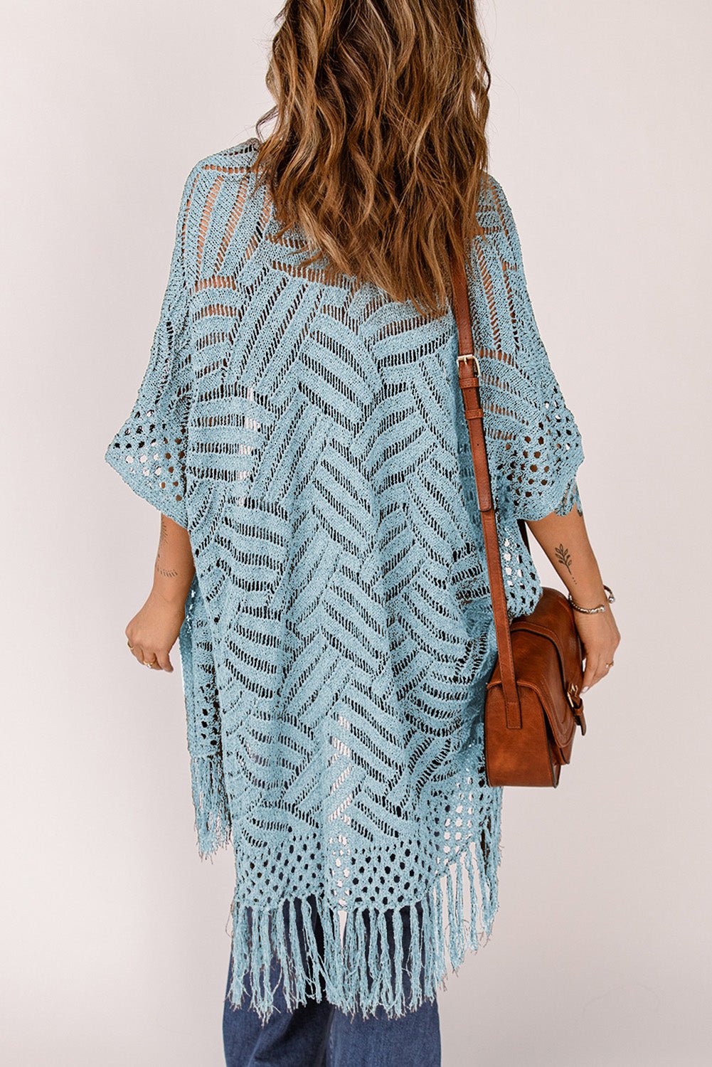 The Jackie Cardigan with Fringes - Oh she Rose