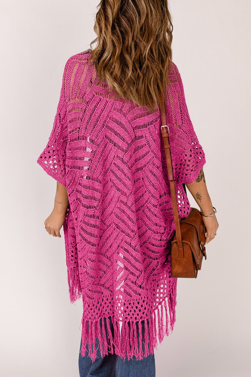 The Jackie Cardigan with Fringes - Oh she Rose