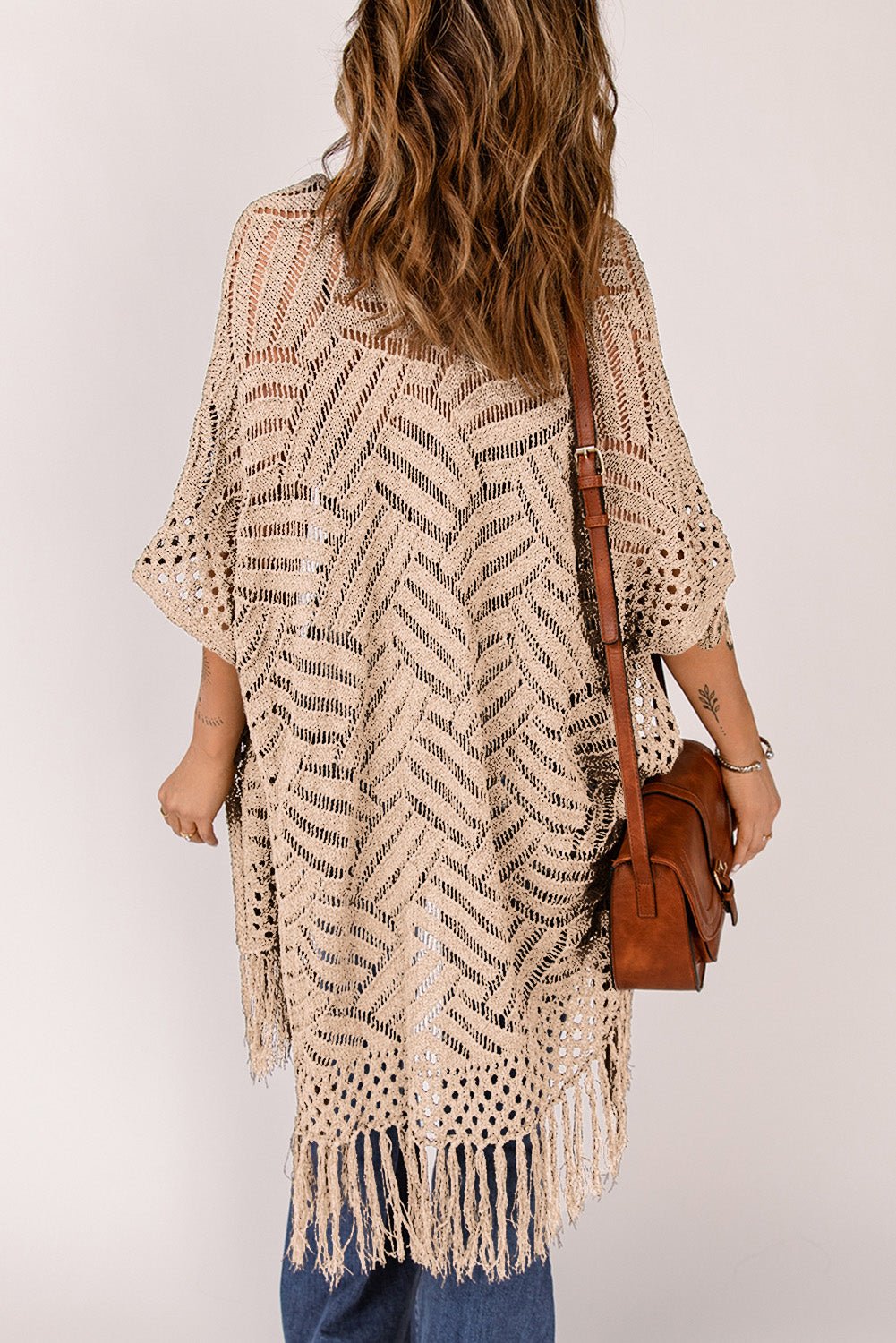 The Jackie Cardigan with Fringes - Oh she Rose