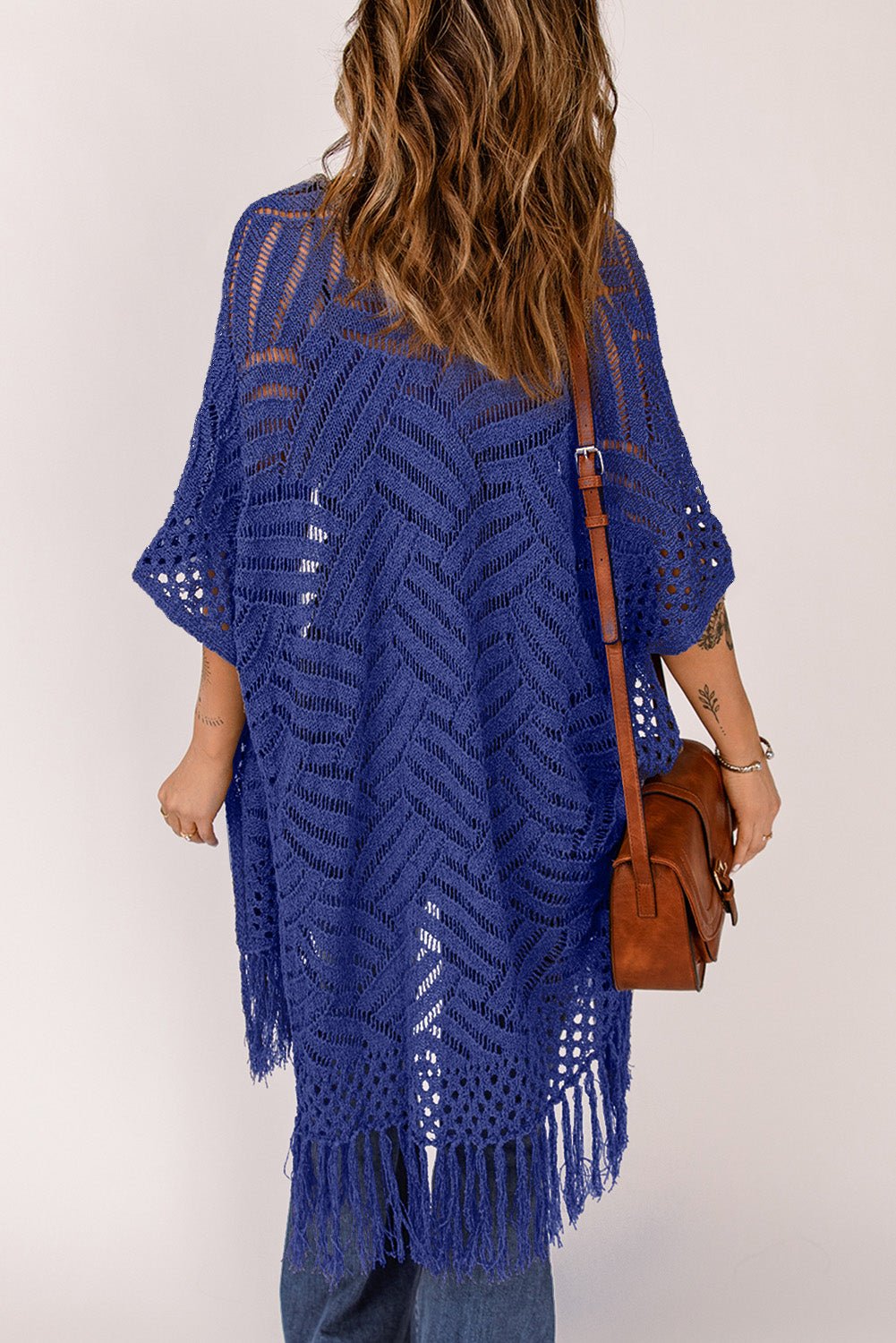 The Jackie Cardigan with Fringes - Oh she Rose