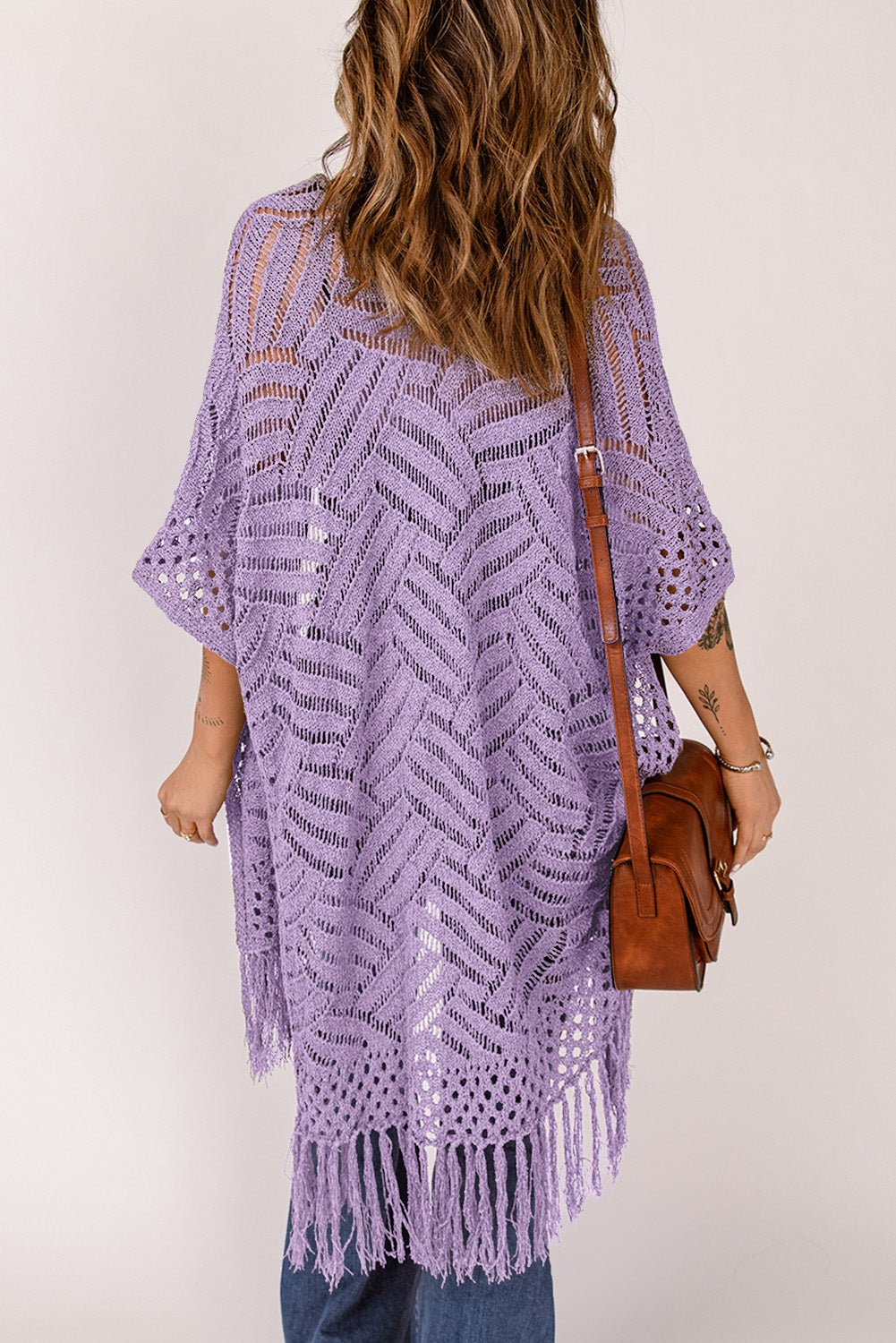 The Jackie Cardigan with Fringes - Oh she Rose