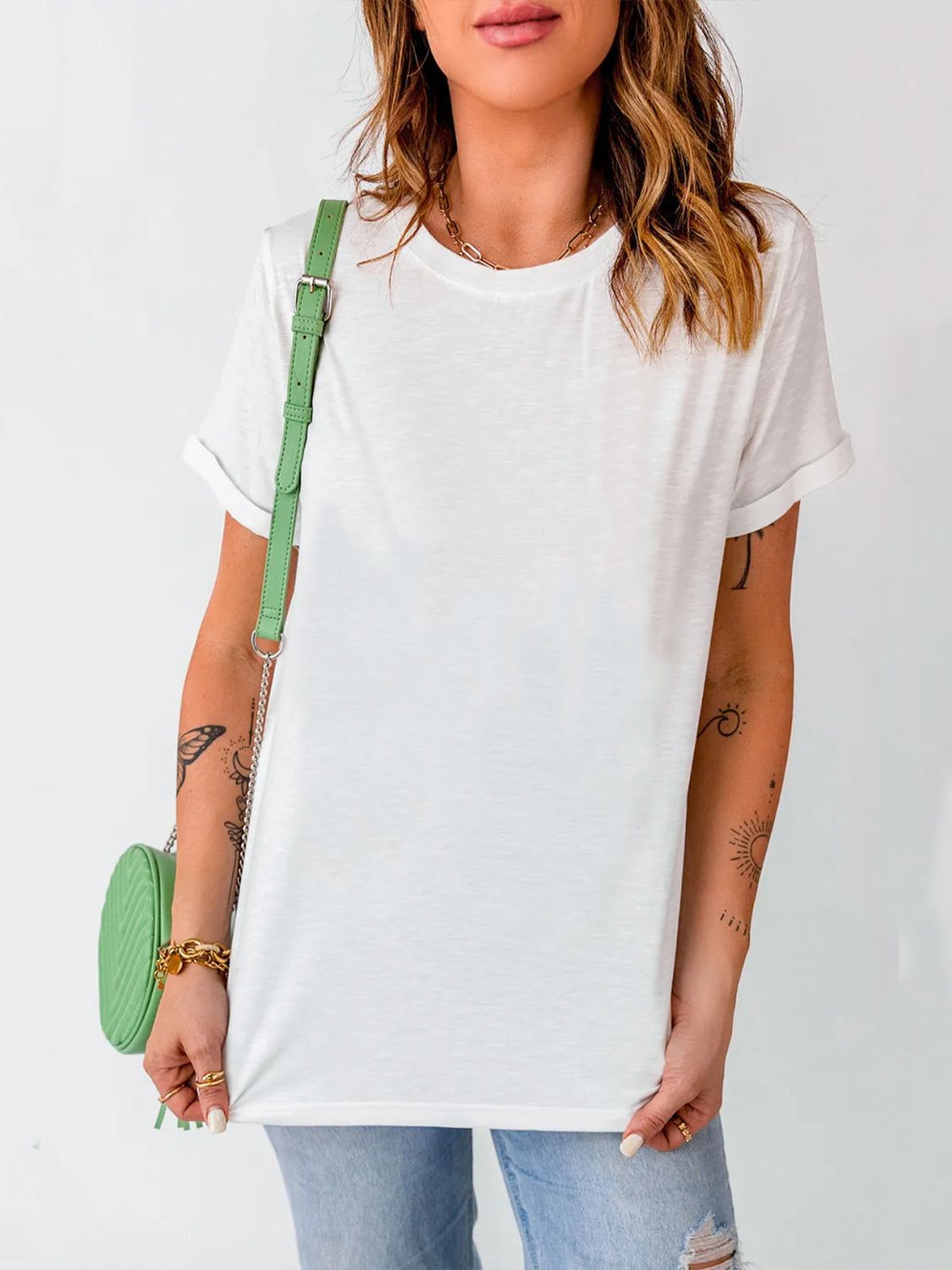 The Perfect White Tee - Oh she Rose