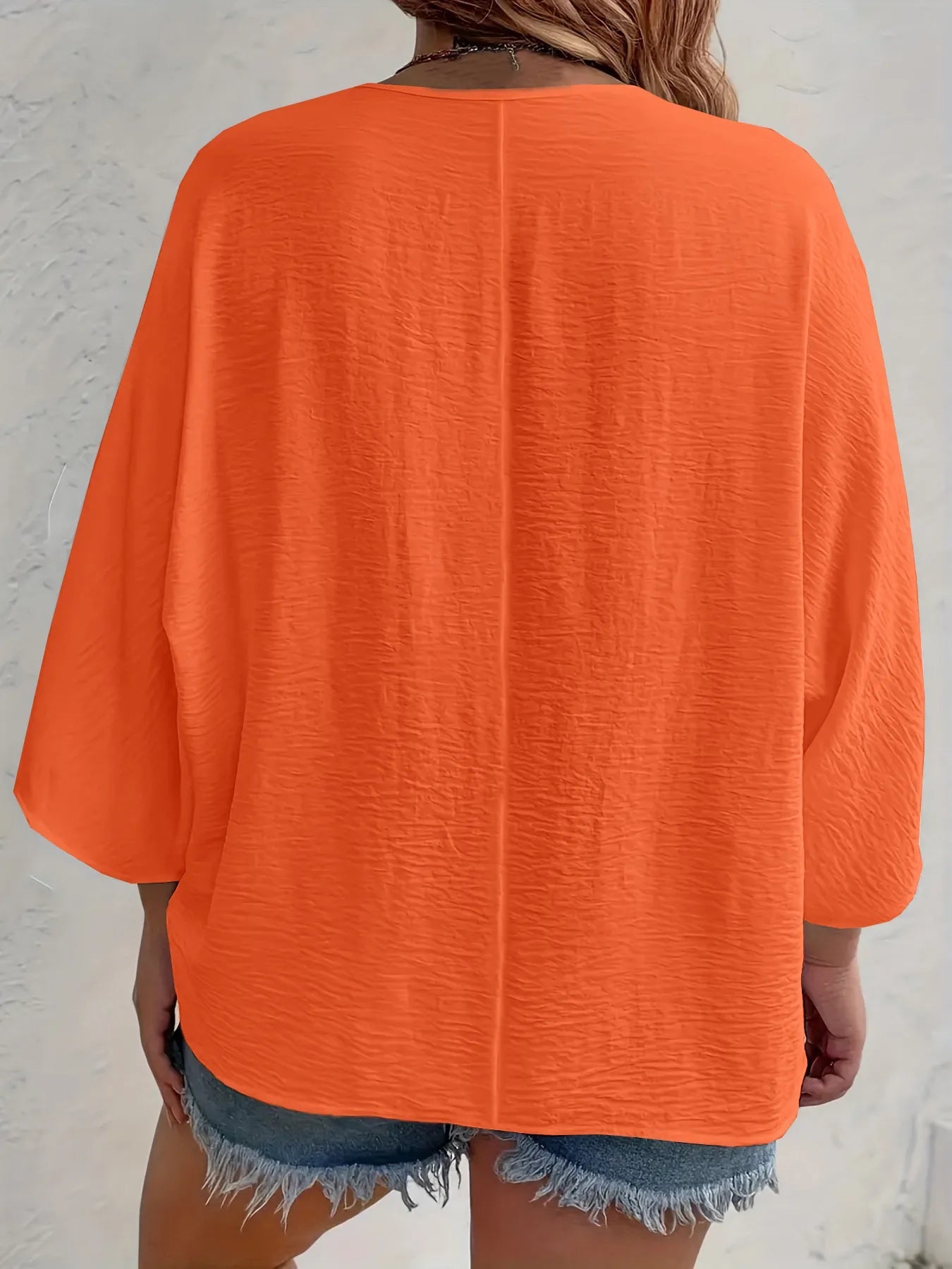 V - Neck Button Down Shirt - Oh she Rose