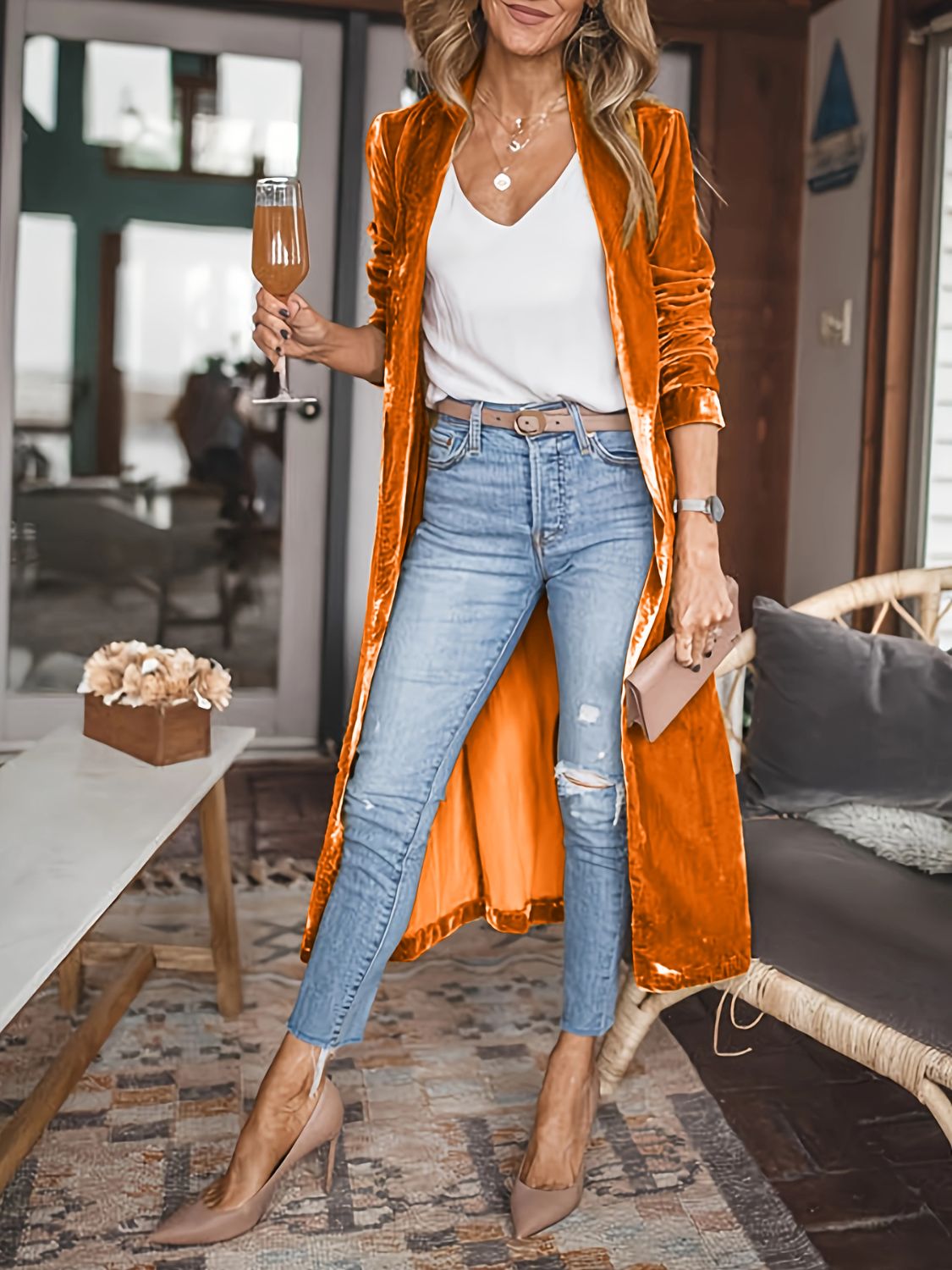 Velvet Dreams Duster - Oh she Rose