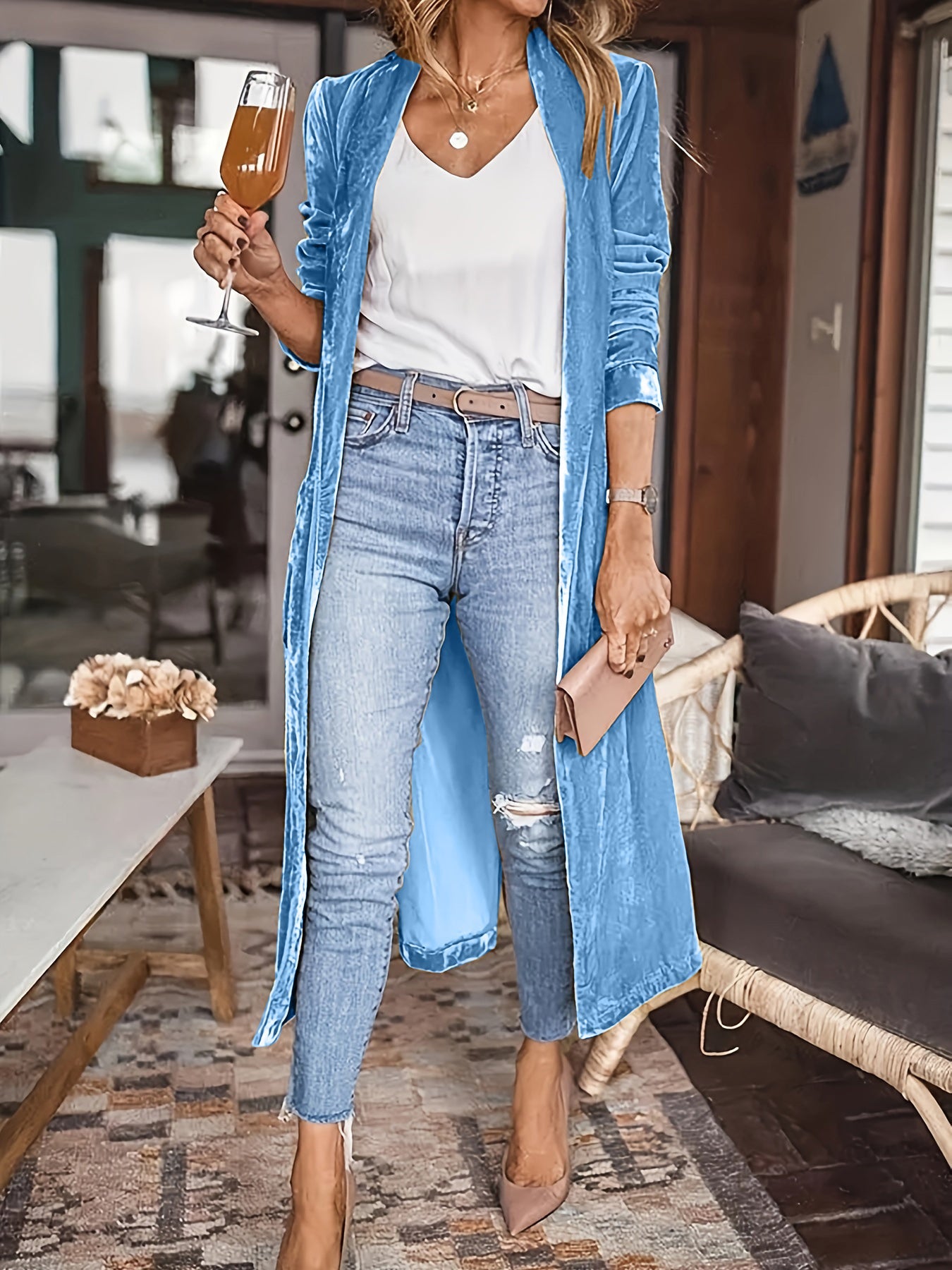 Velvet Dreams Duster - Oh she Rose