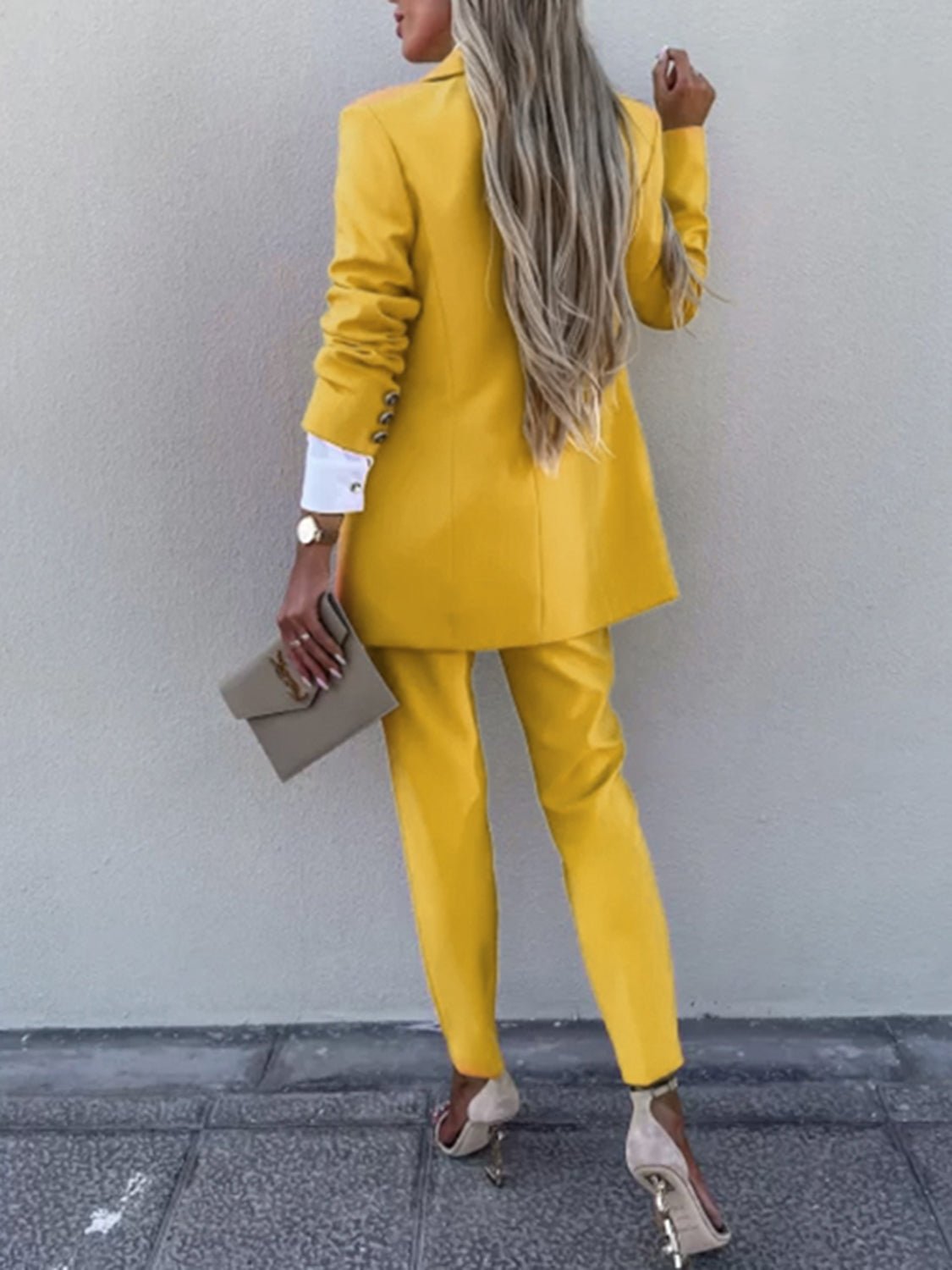 Who's that Hustler? Blazer and Pants Set - Oh she Rose