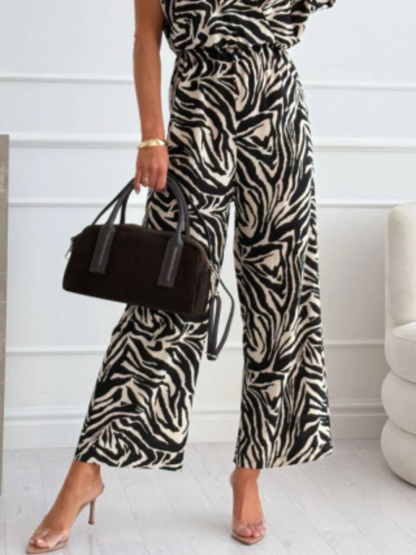 Wild Side Wide Leg Jumpsuit - Oh she Rose